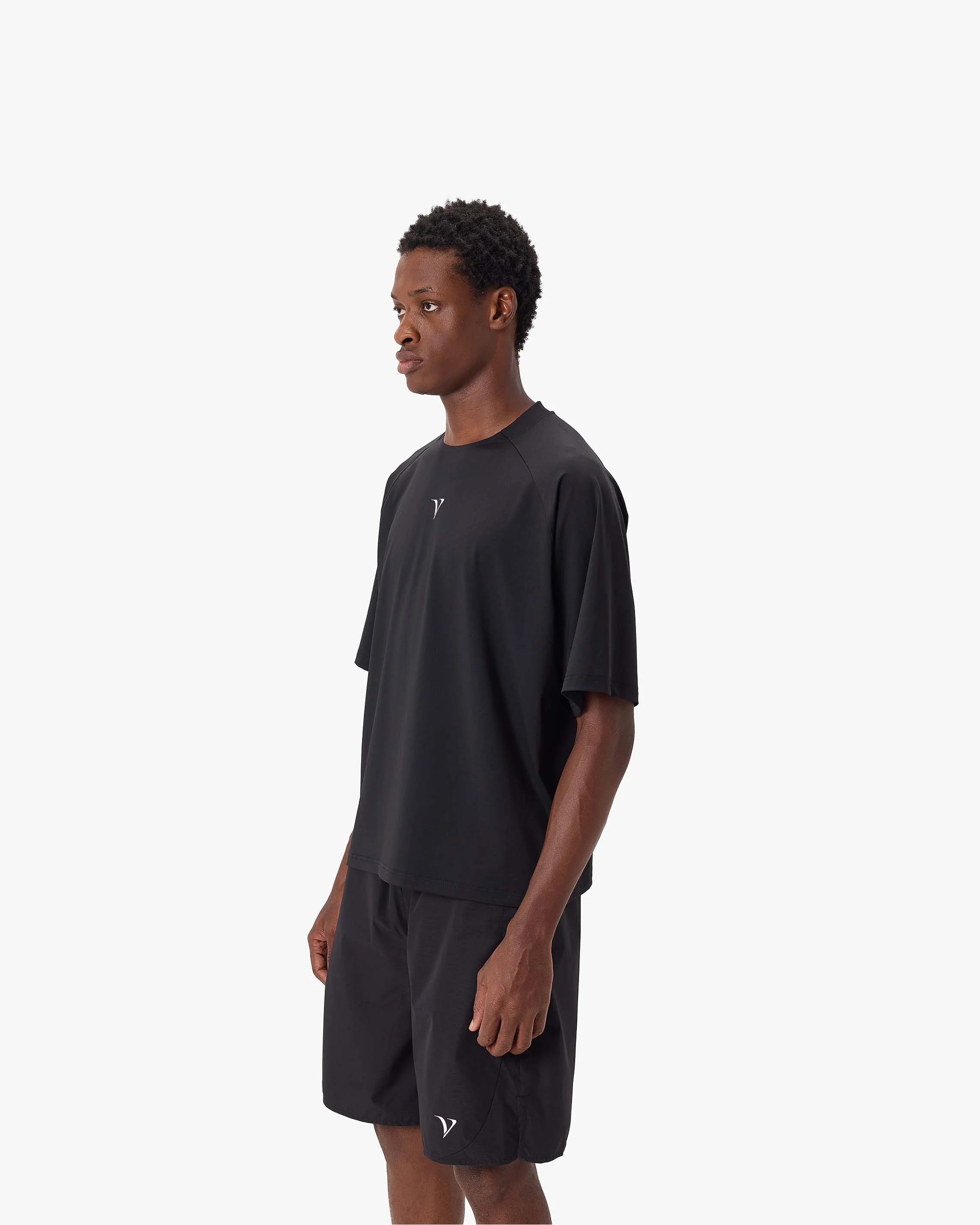 ACTIVEWEAR BOXY TEE BLACK - Image 4