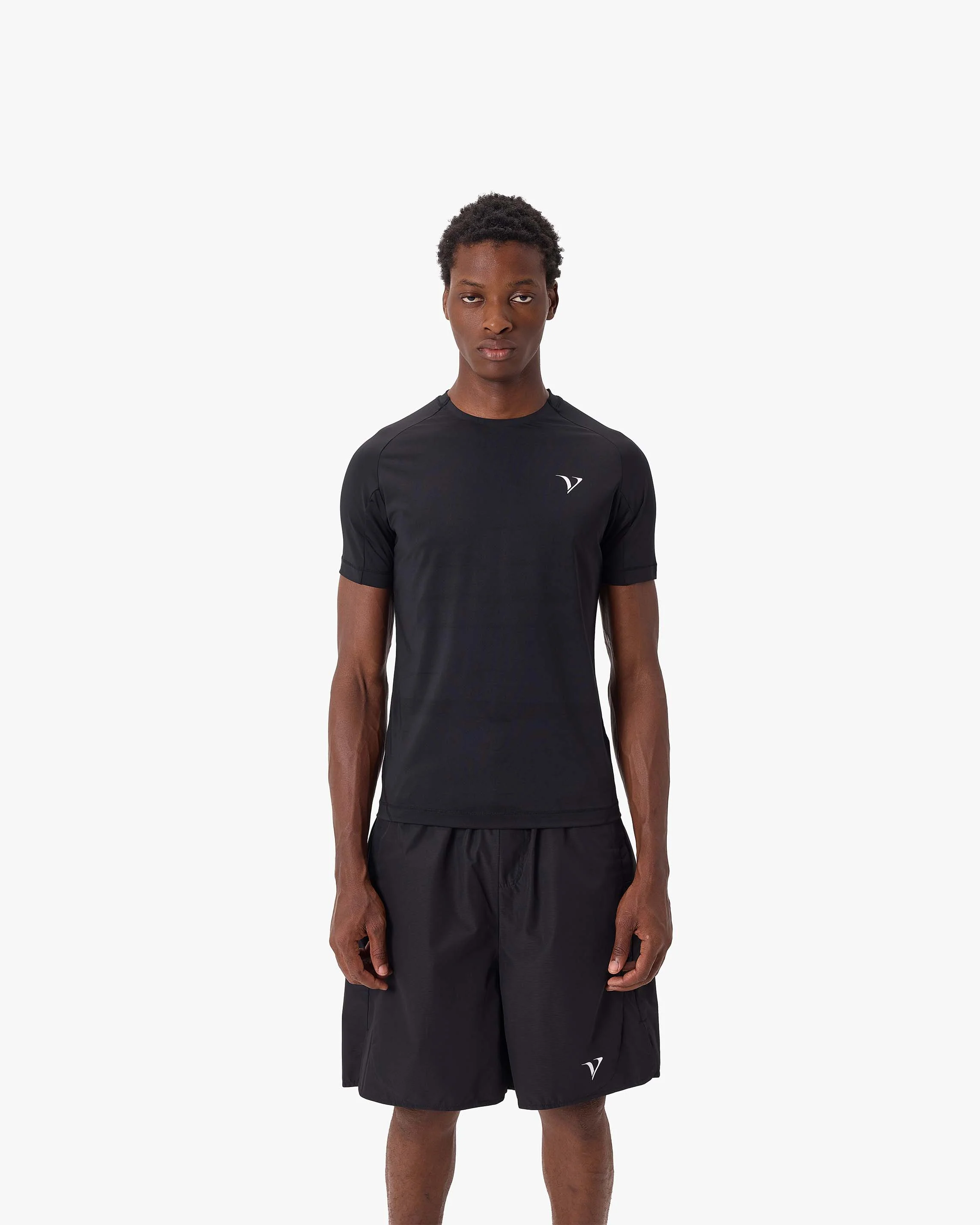 ACTIVEWEAR COMPRESSION TEE BLACK - Image 3
