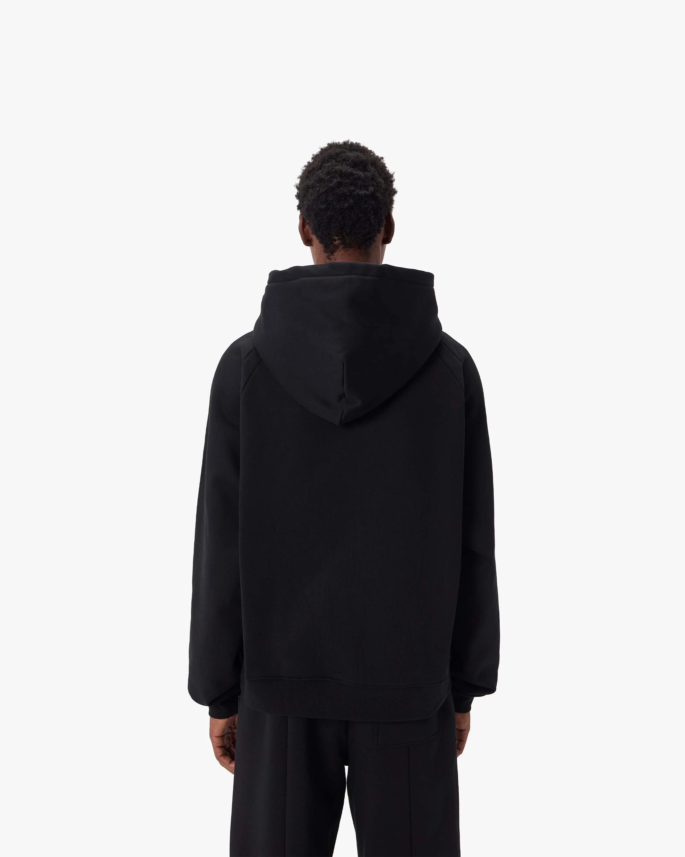 ACTIVEWEAR HOODIE BLACK - Image 6