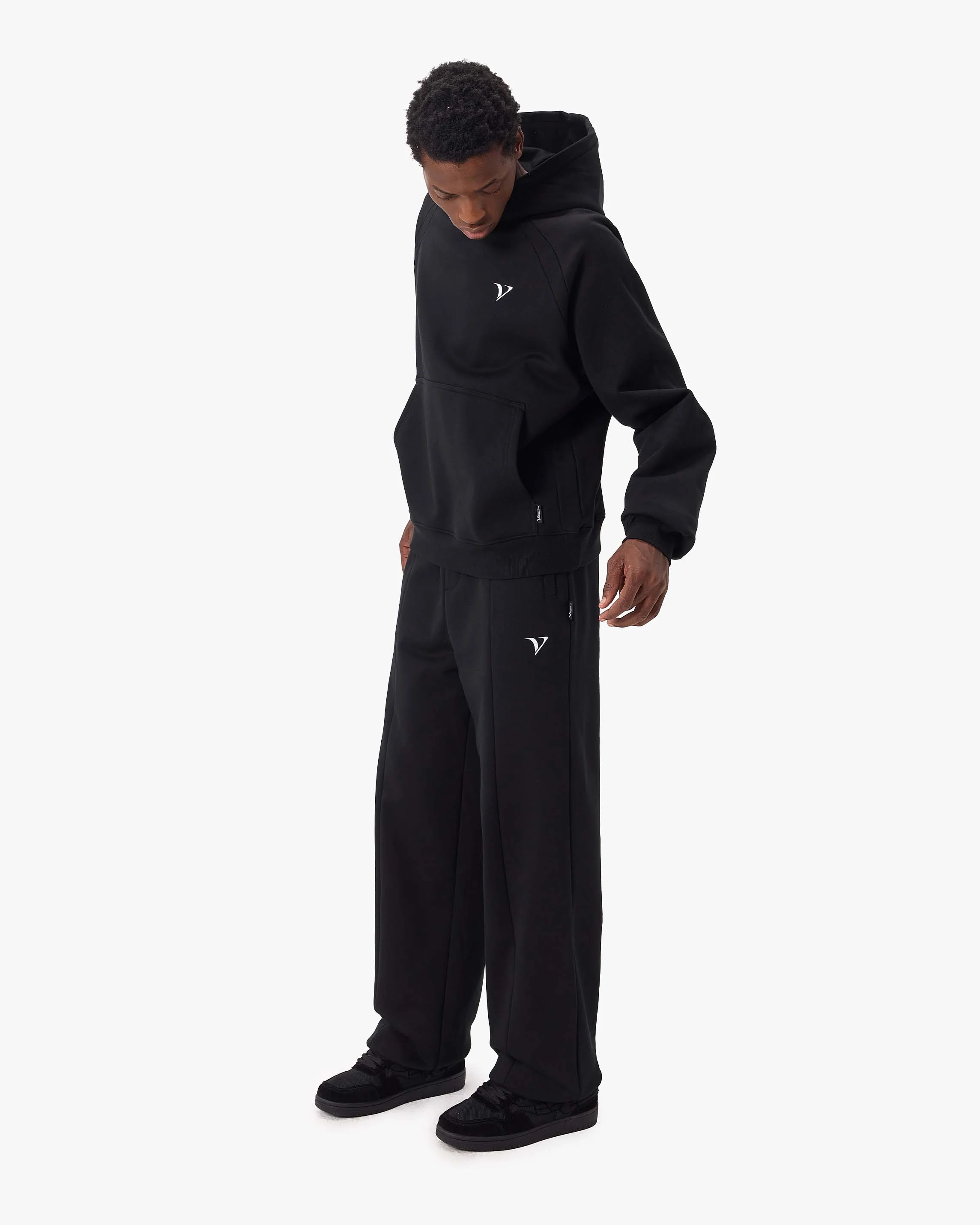 ACTIVEWEAR HOODIE BLACK - Image 8
