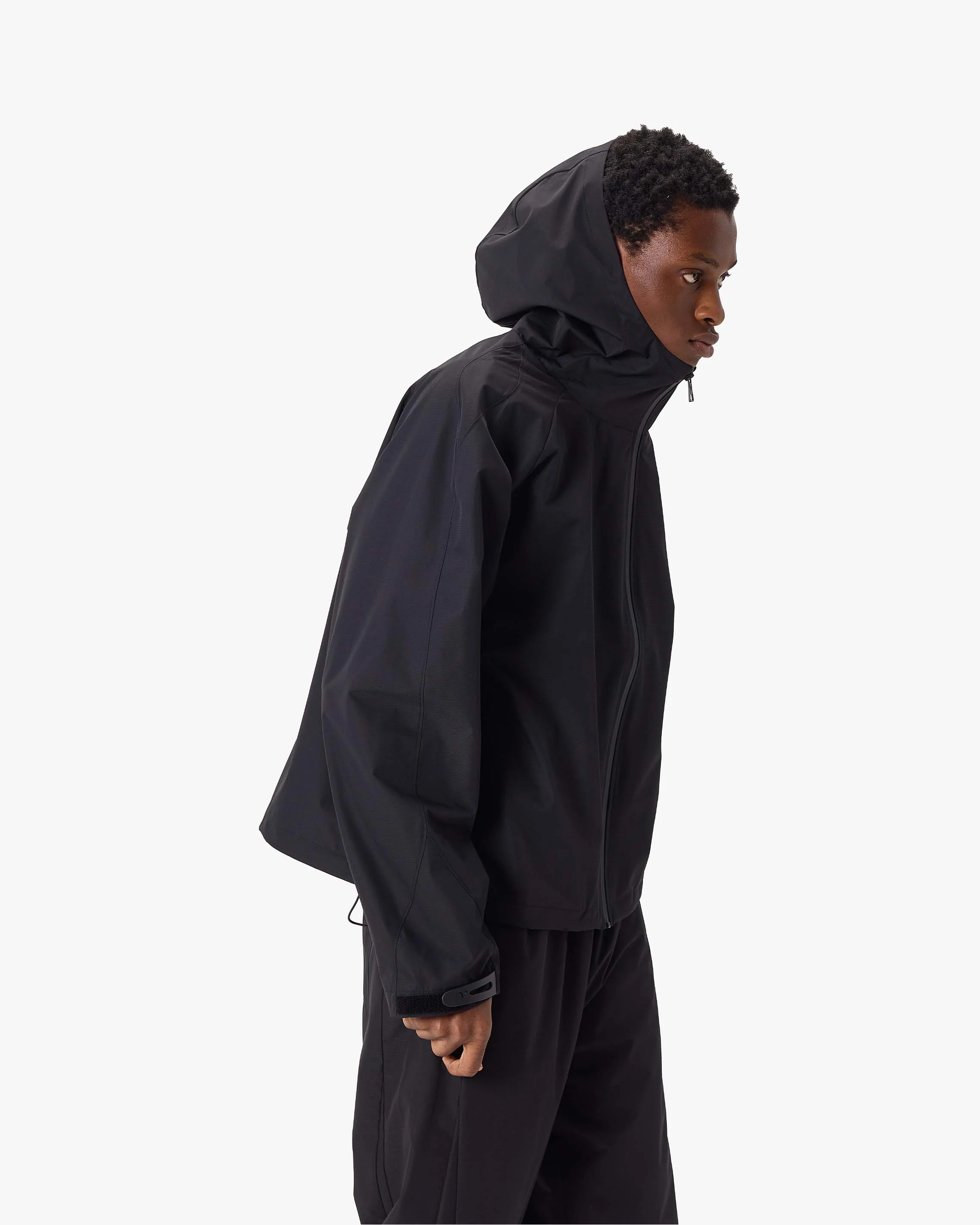 ACTIVEWEAR TRACK JACKET BLACK - Image 8