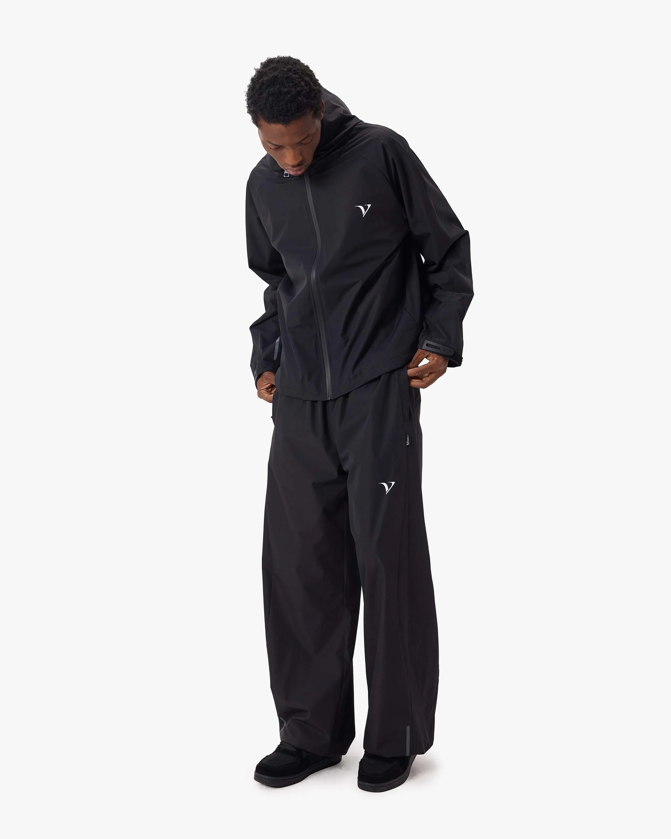 ACTIVEWEAR TRACK JACKET BLACK - Image 9