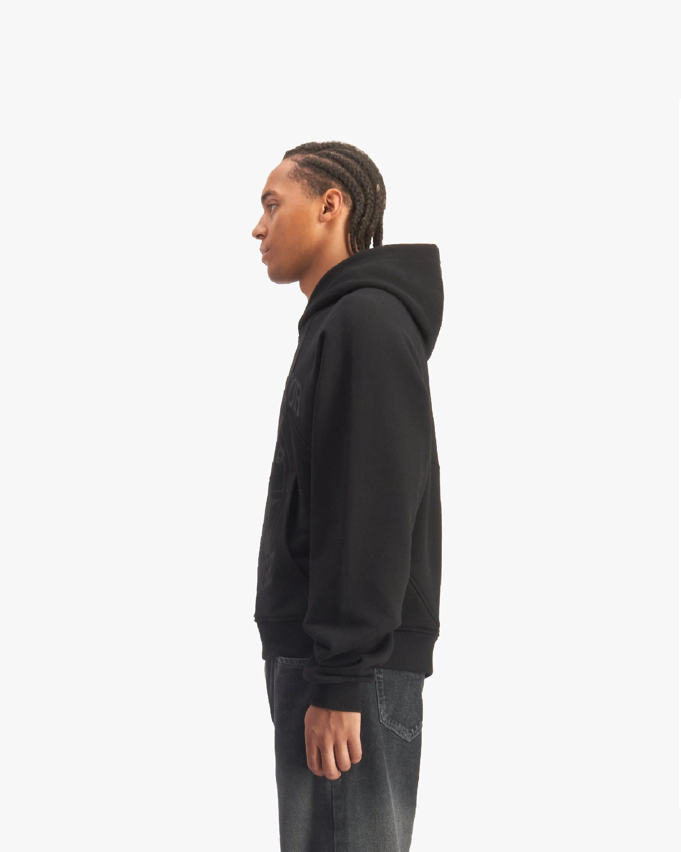 AKIMBO HOODIE BLACK - Image 4