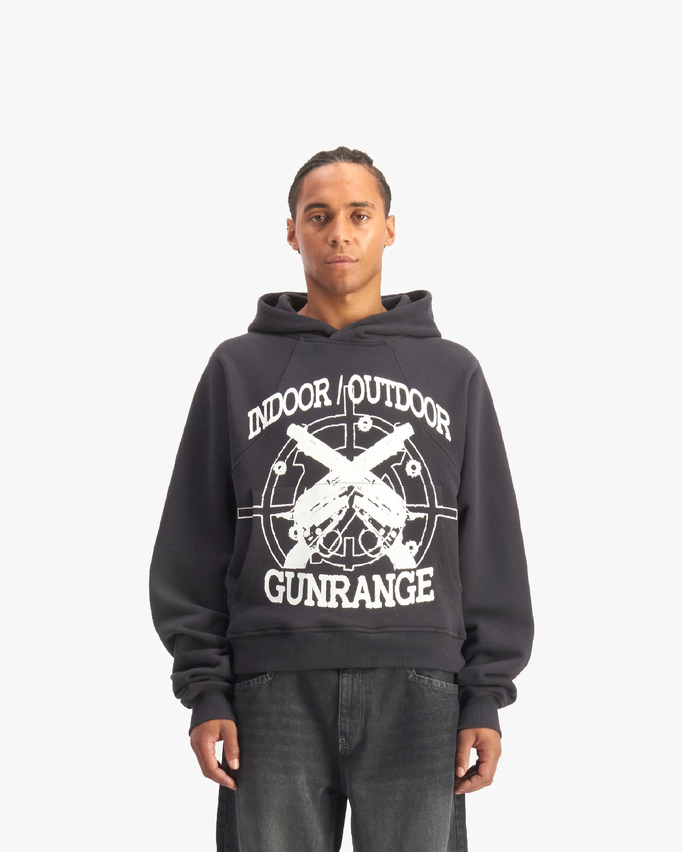 AKIMBO HOODIE DARK GREY - Image 2