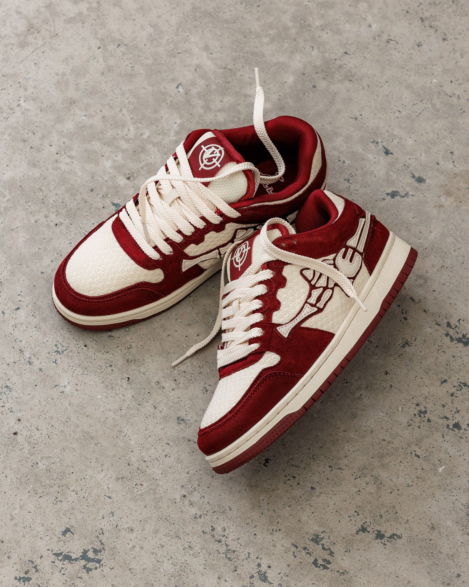 AKIMBO LOWS "ROMBO WINE RED" - Image 2