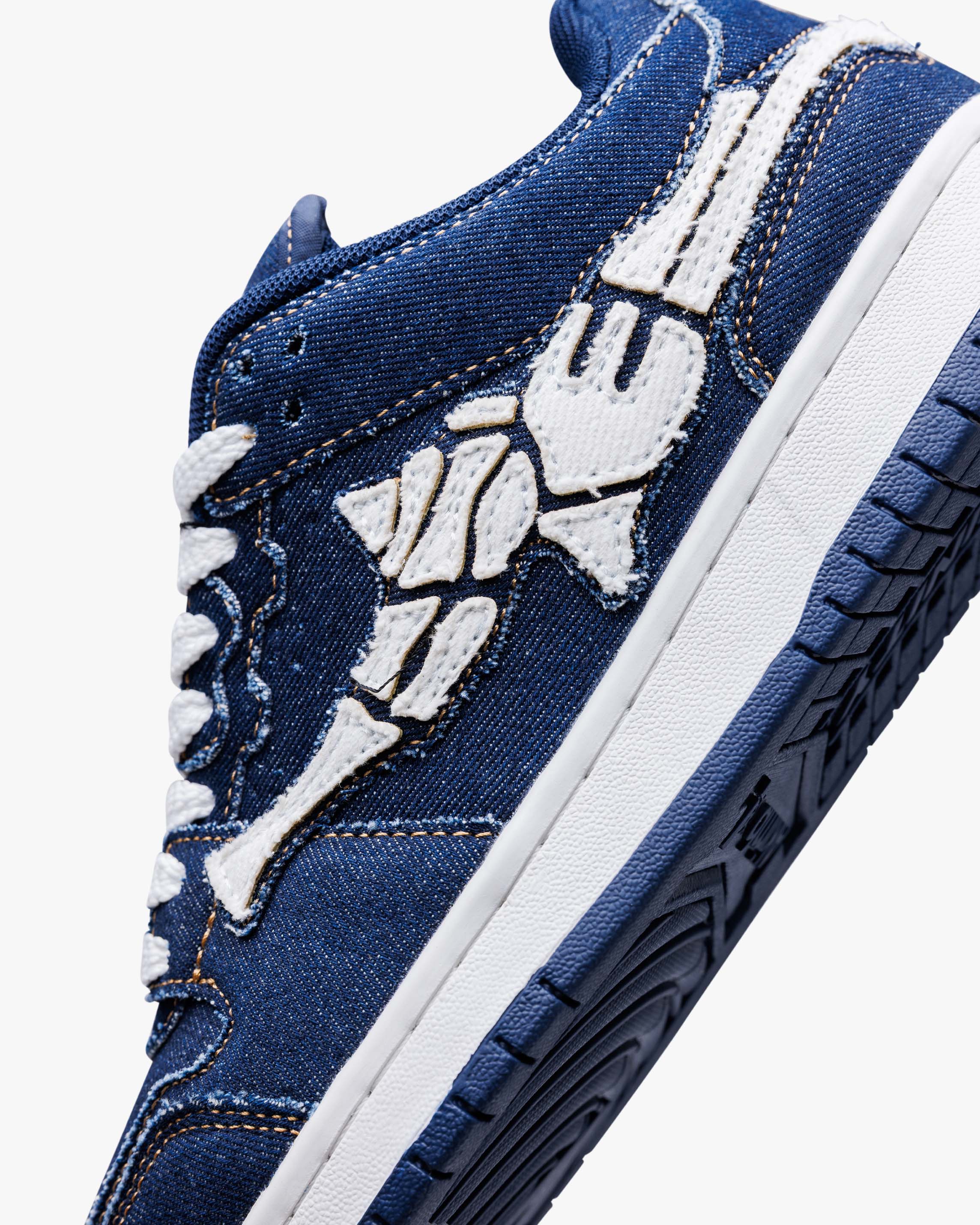AKIMBO LOWS "SELVEDGE DENIM BLUE" - Image 8