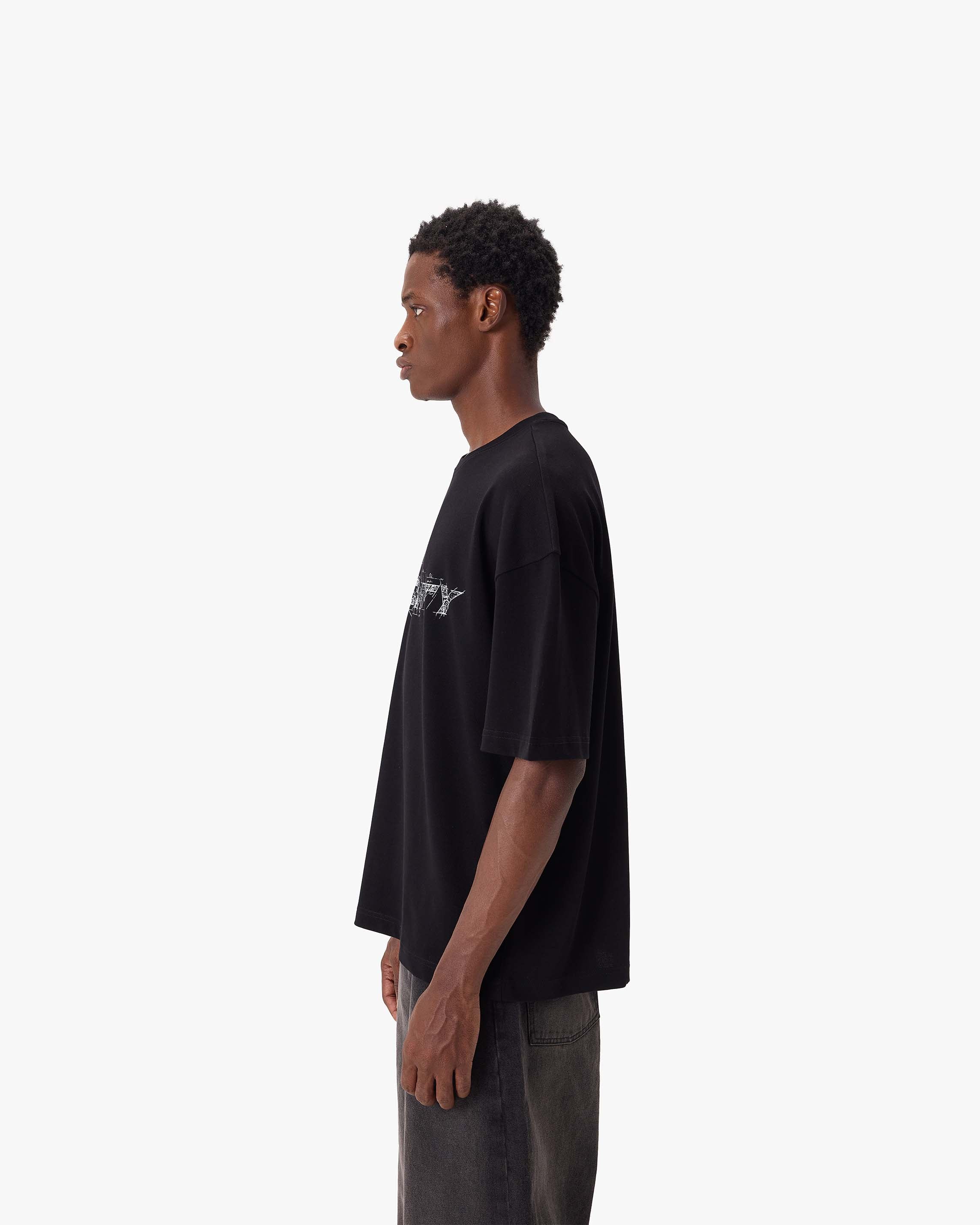 ARCHITECTURE TEE BLACK - Image 4