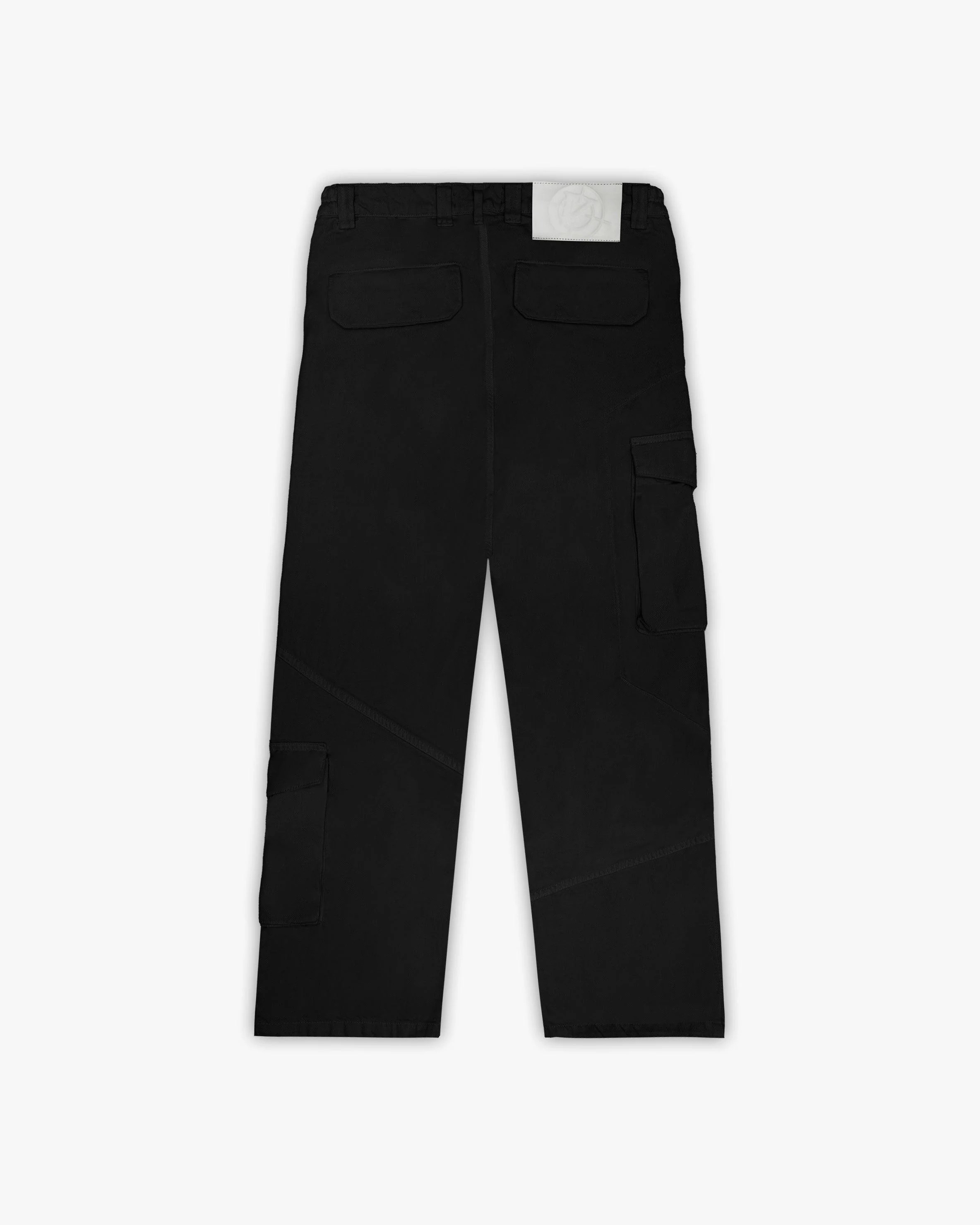 ASYMETRICAL CARGOPANTS BLACK - Image 6