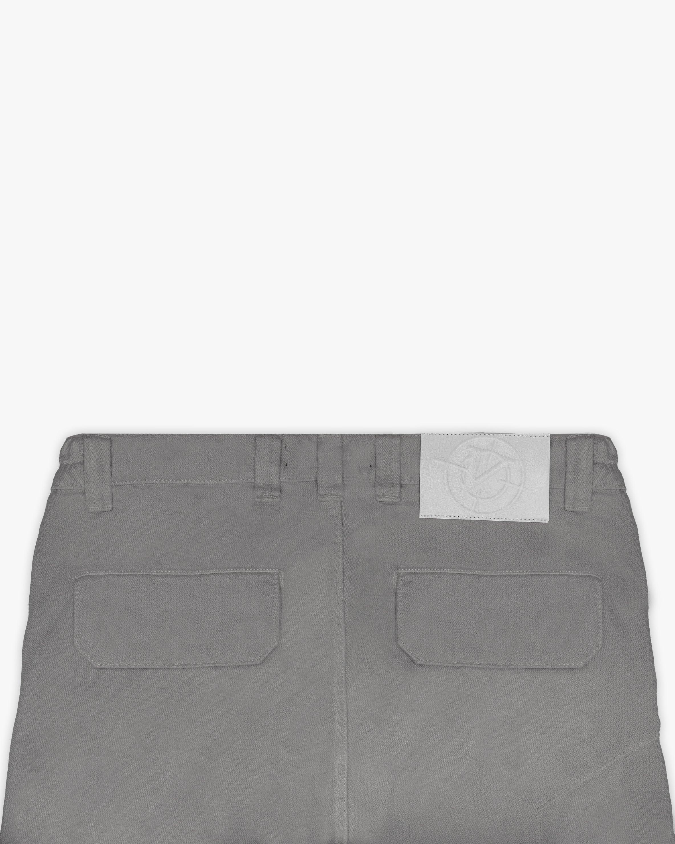 ASYMETRICAL CARGOPANTS DARK GREY - Image 6