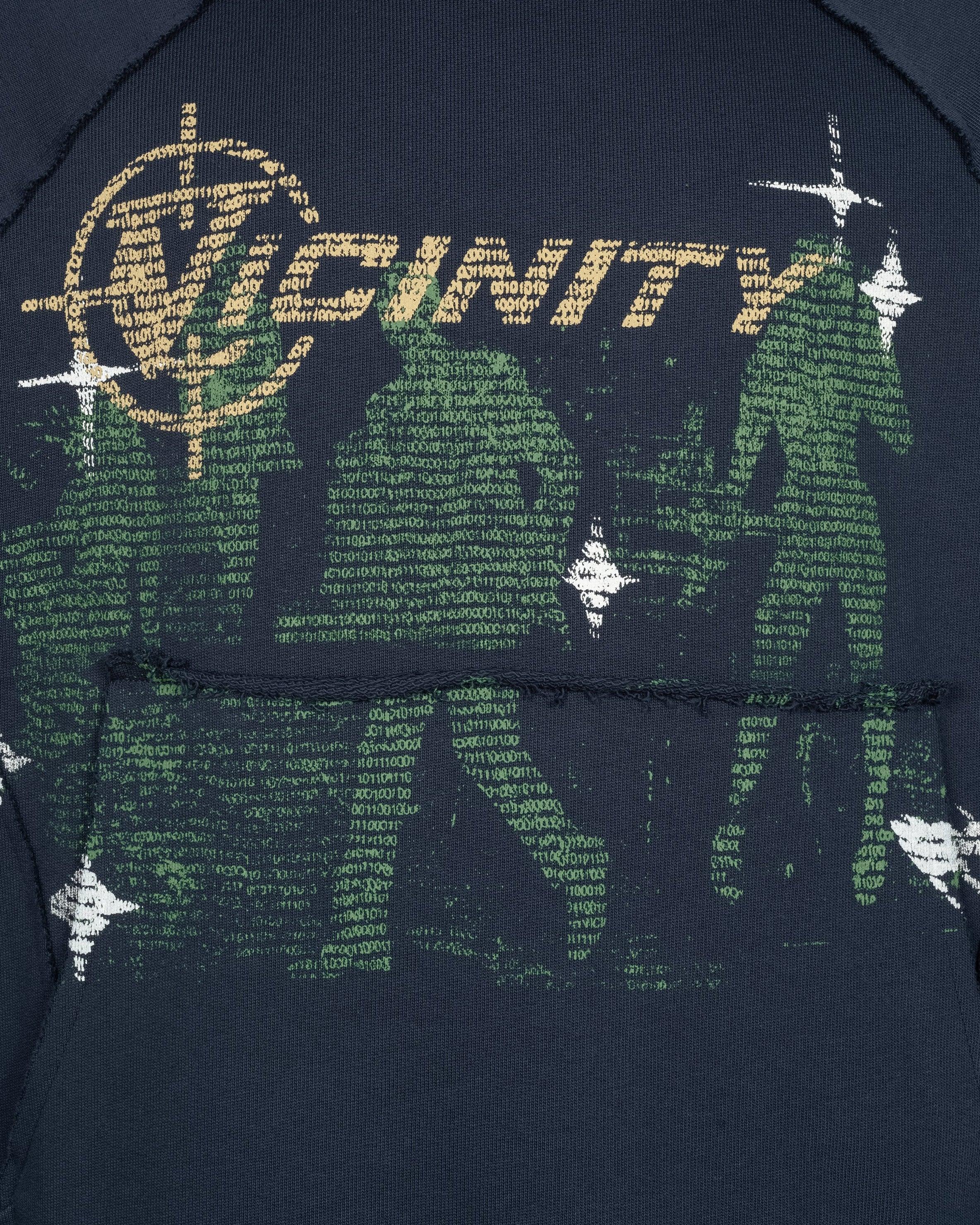 BINARY INSIDEOUT HOODIE NAVY BLUE - Image 3