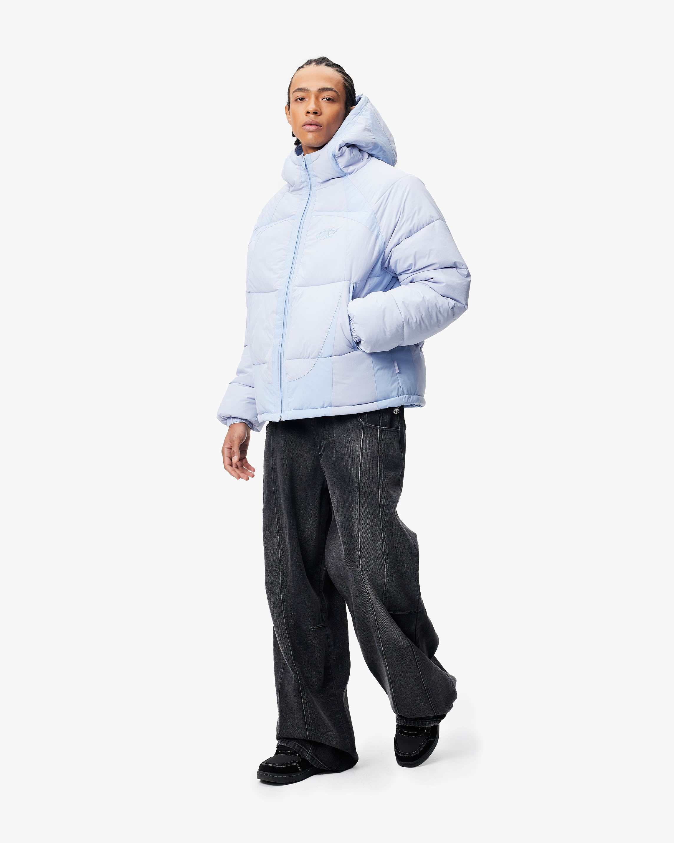 BLAZE PUFFER JACKET SKYBLUE - Image 14