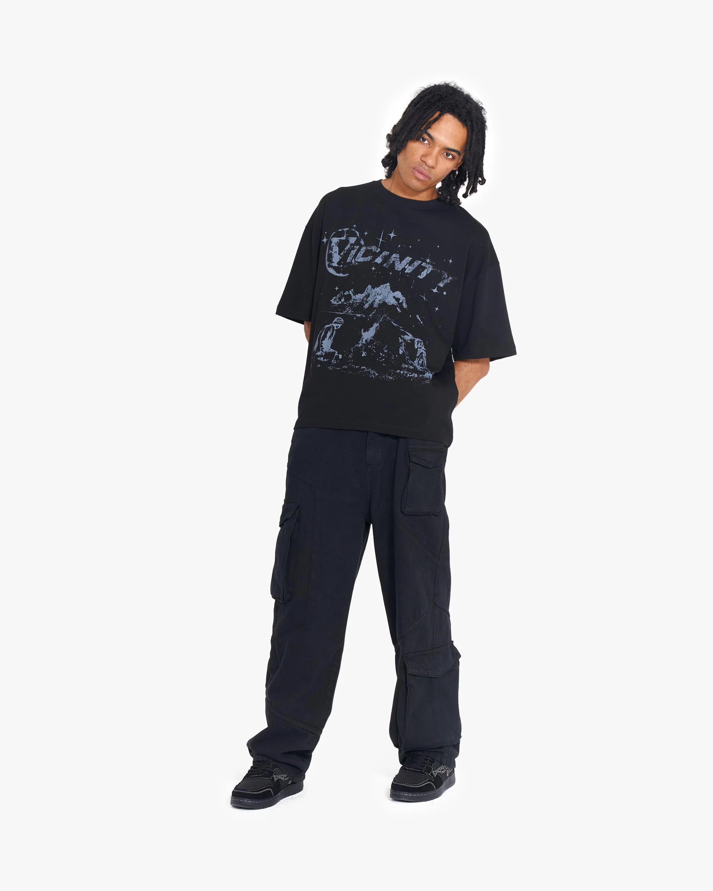 CAMPFIRE TEE BLACK - Image 5
