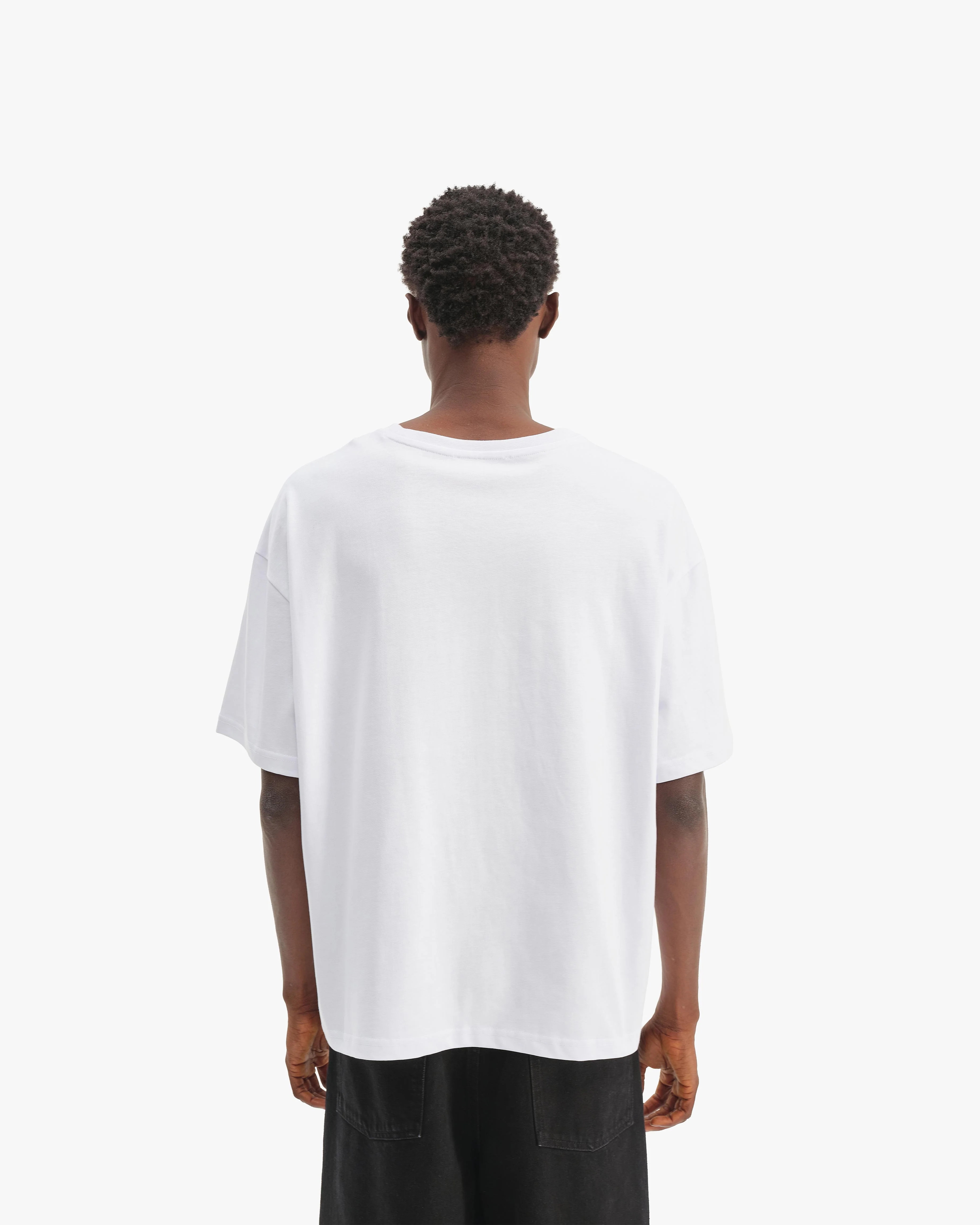 CHAMP EMBLEM TEE BLACK/WHITE - Image 6