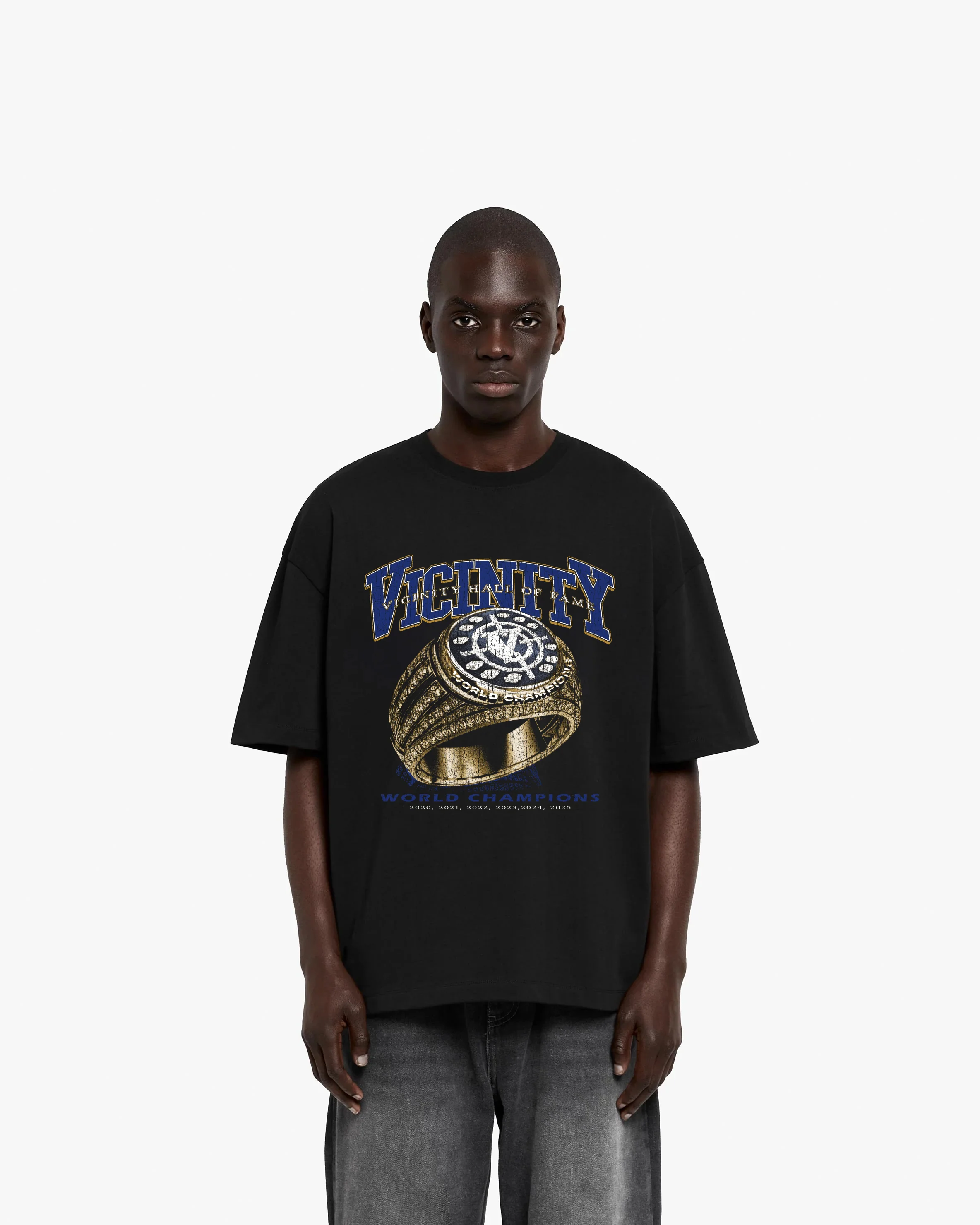 CHAMPION RING TEE BLACK - Image 2