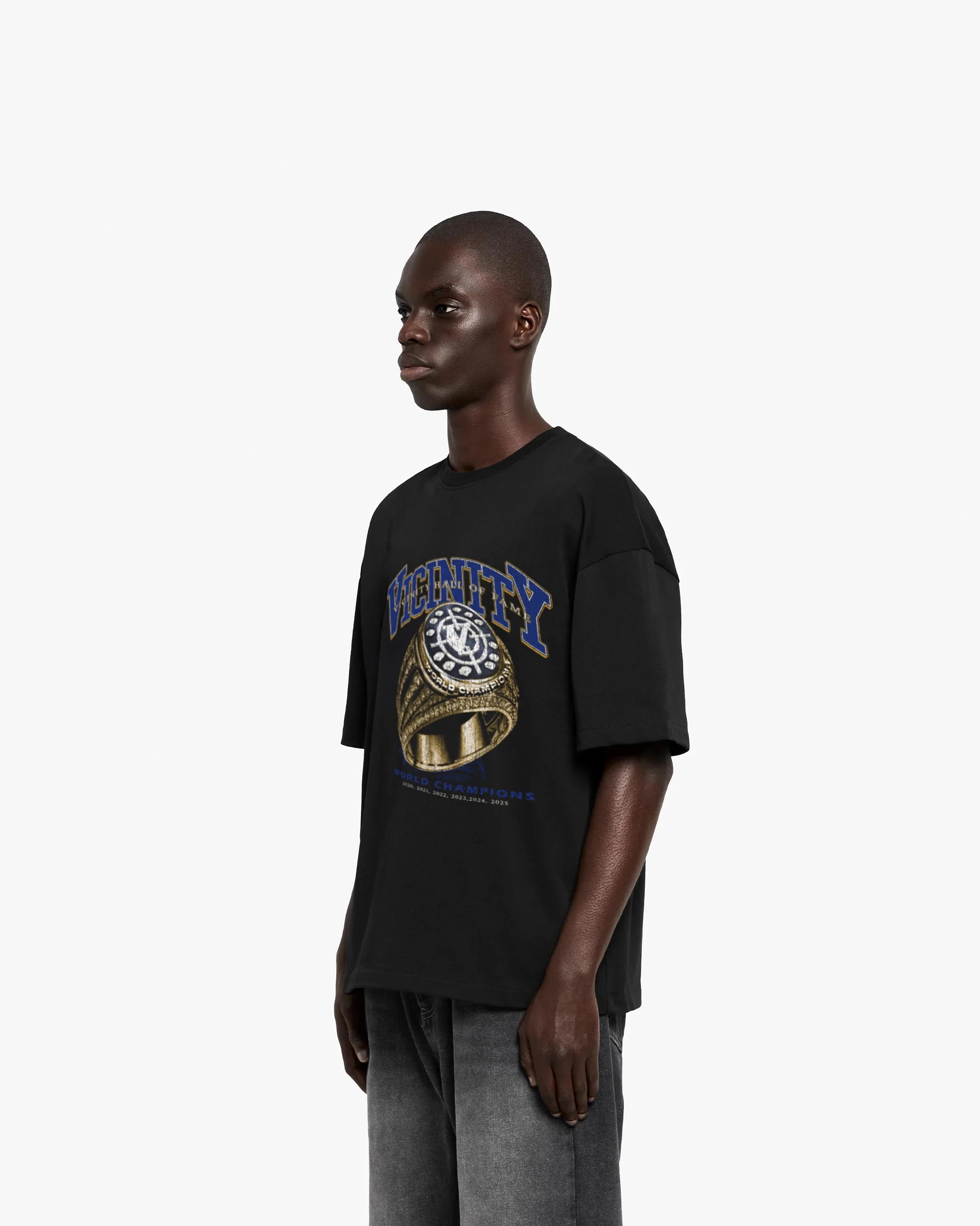 CHAMPION RING TEE BLACK - Image 3