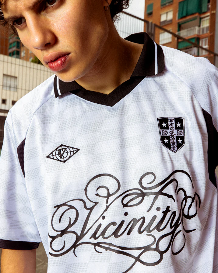CHECKERED BW JERSEY WHITE - Image 2