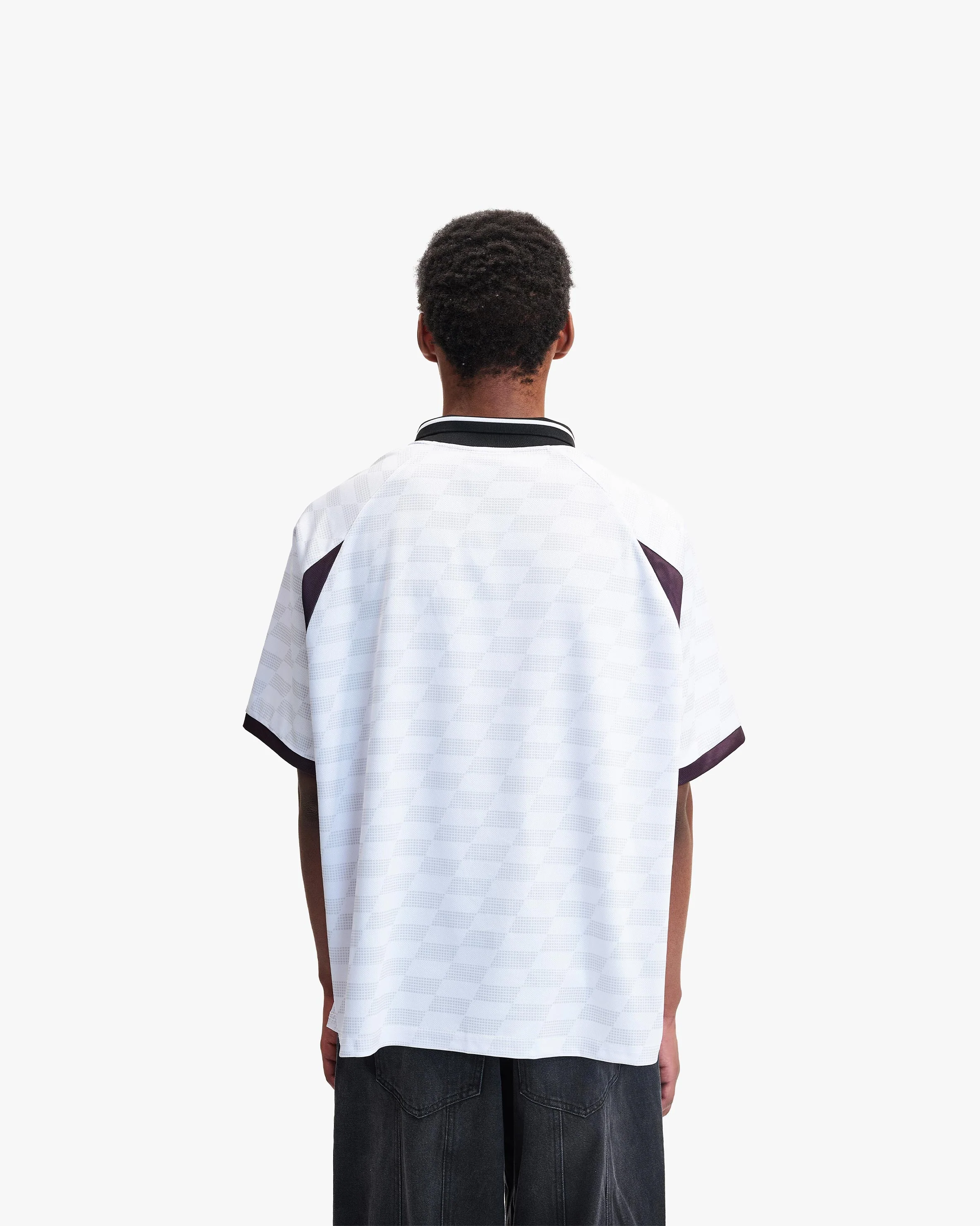 CHECKERED BW JERSEY WHITE - Image 6