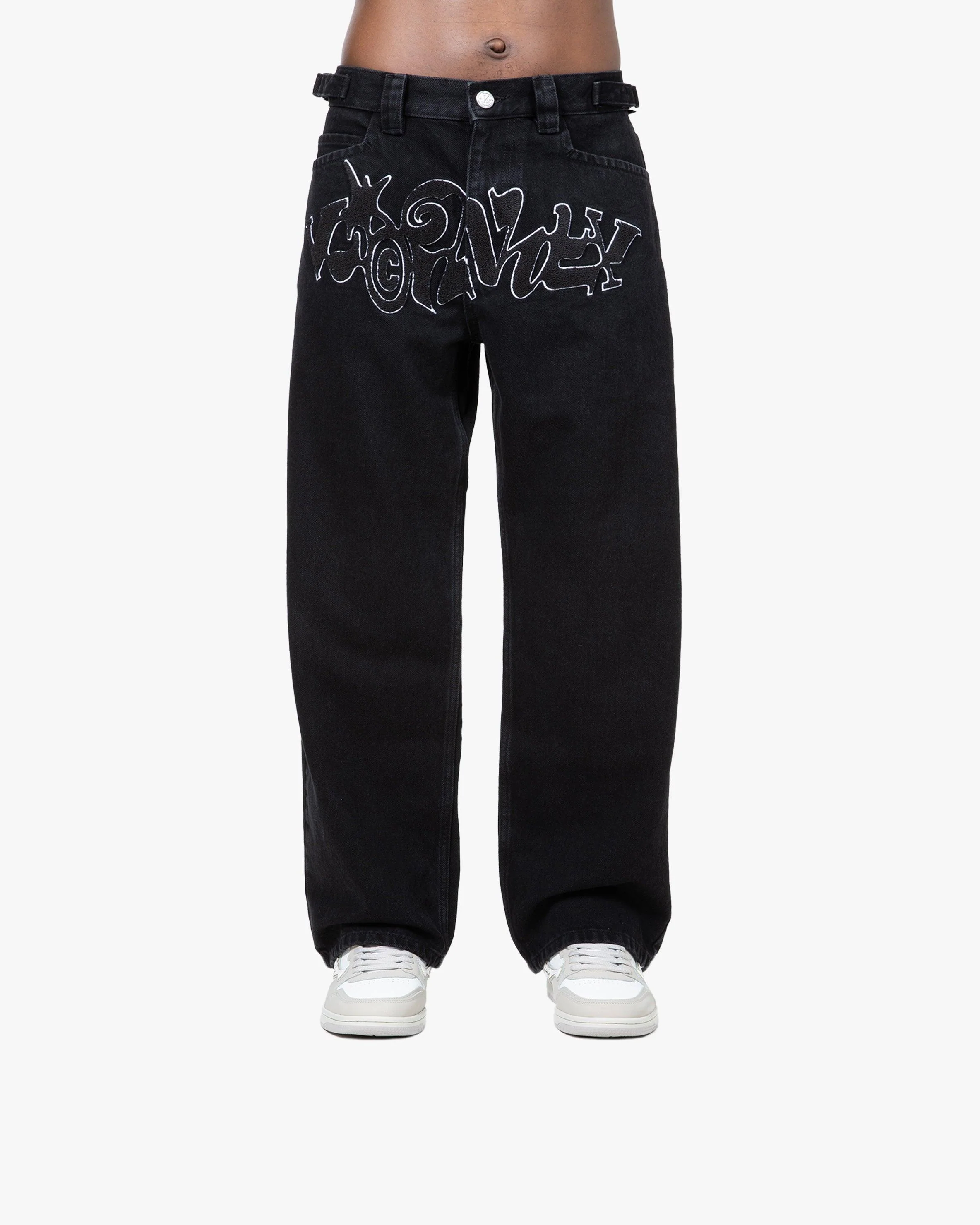 CHENILLE HAVOC DENIM BLACK / WHITE - Image 5
