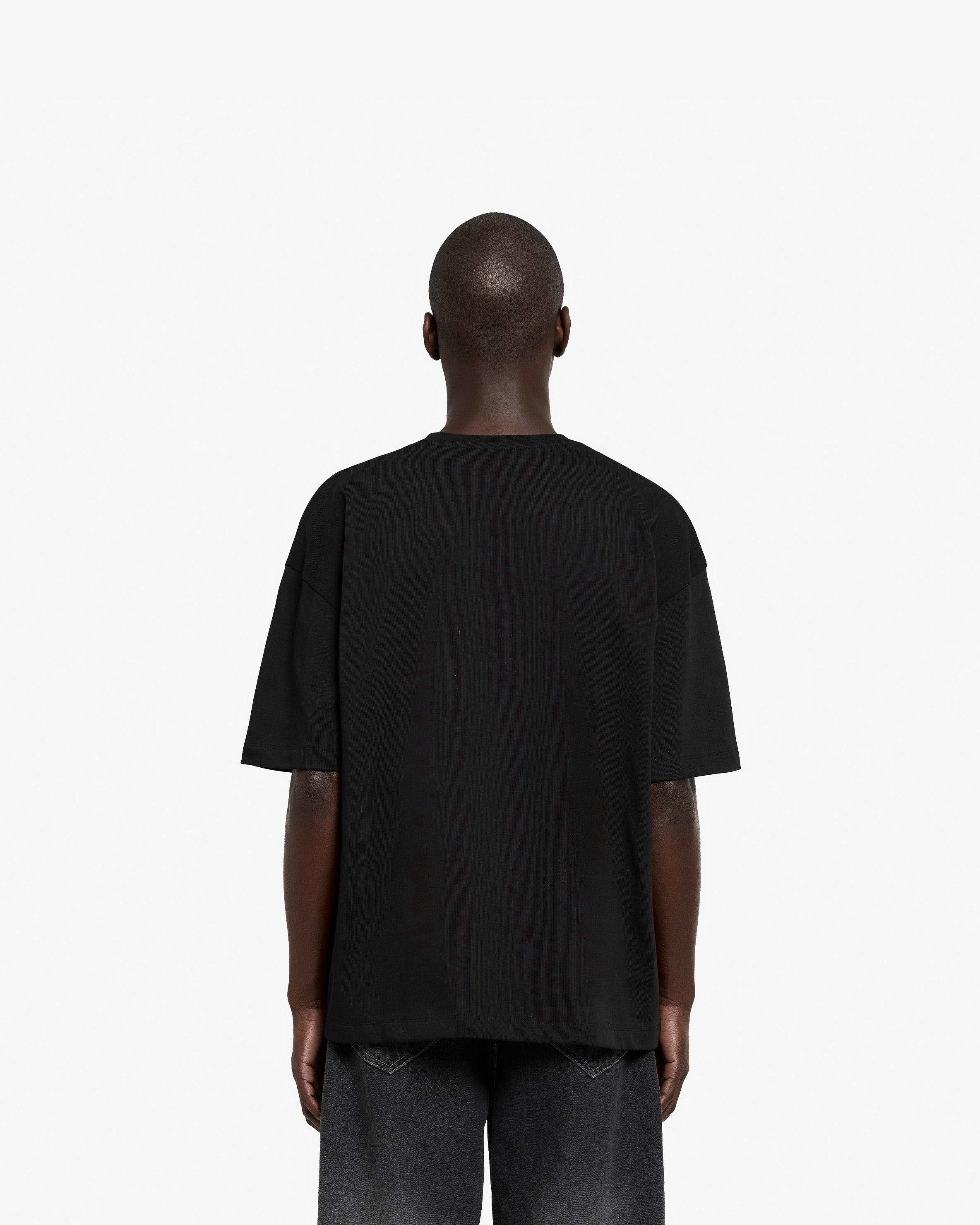 CHROME LOGO TEE BLACK - Image 6