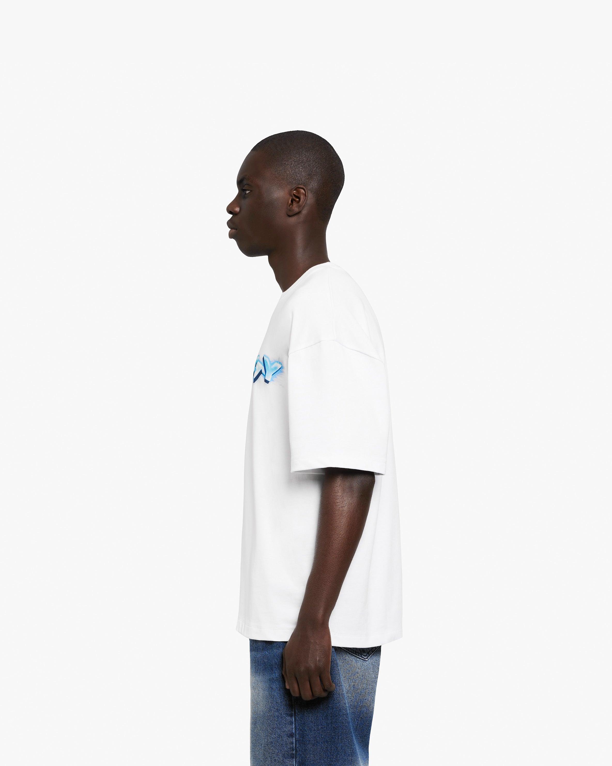 CHROME LOGO TEE WHITE - Image 4