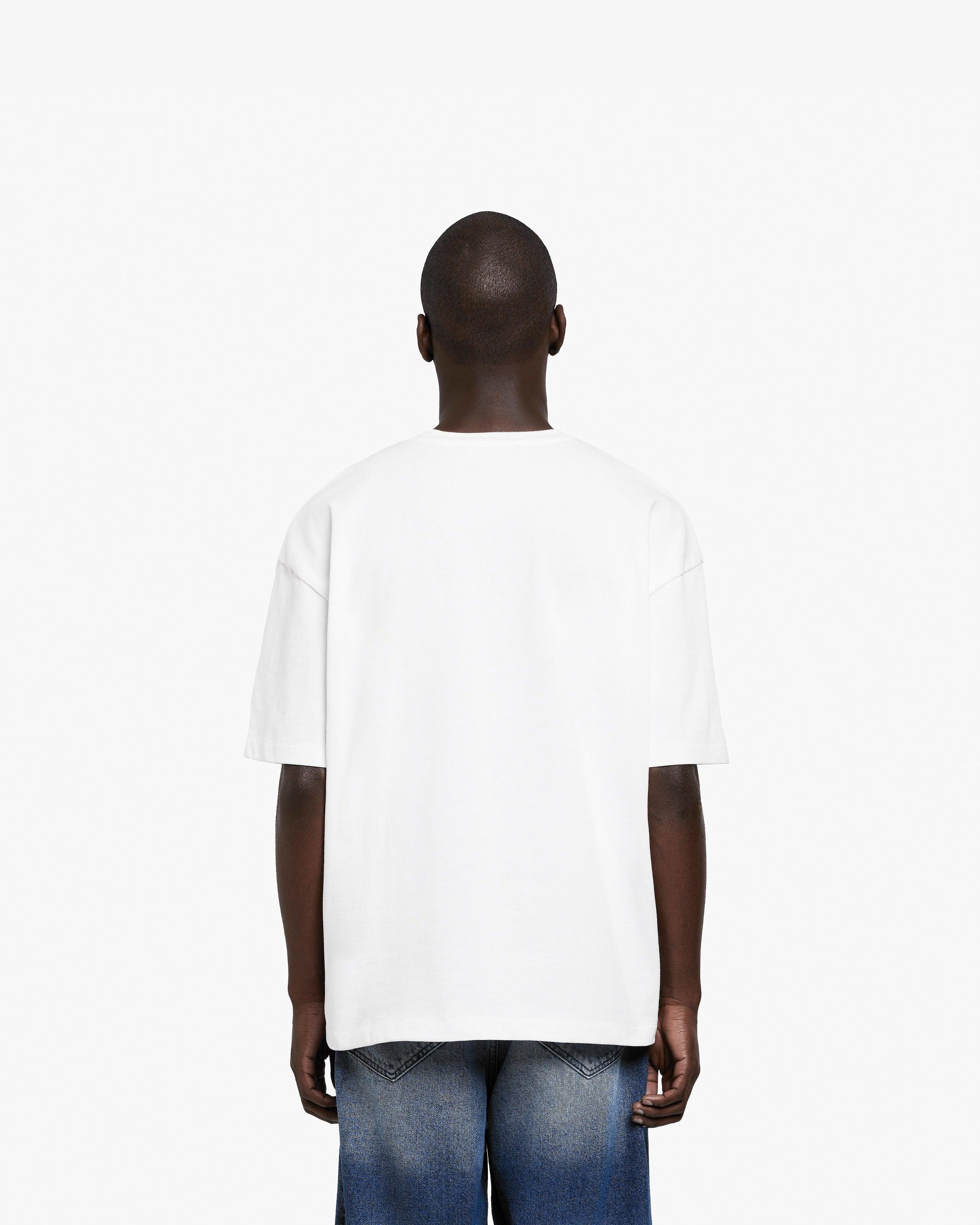 CHROME LOGO TEE WHITE - Image 6