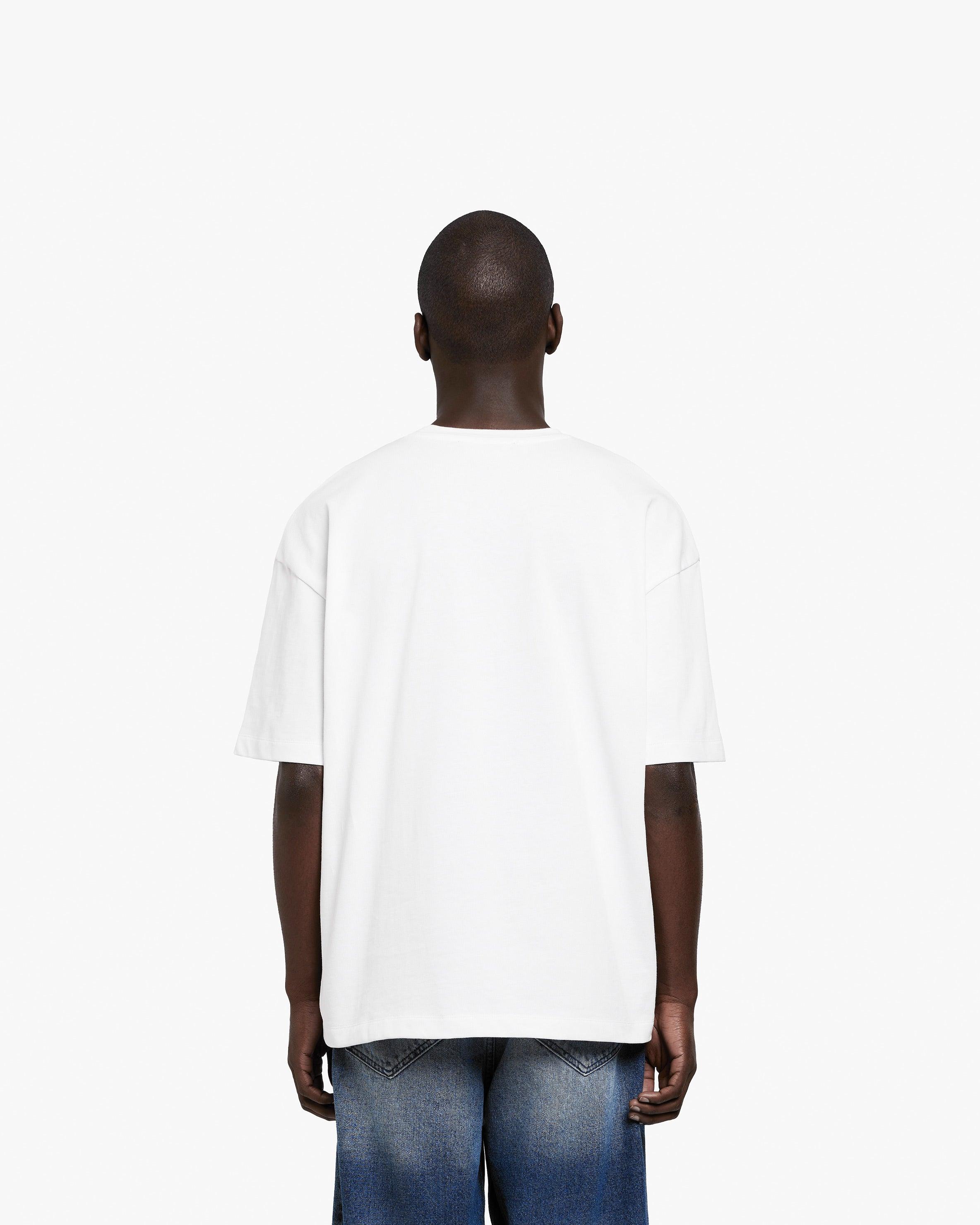 CONSTRUCTION LOGO TEE WHITE - Image 6