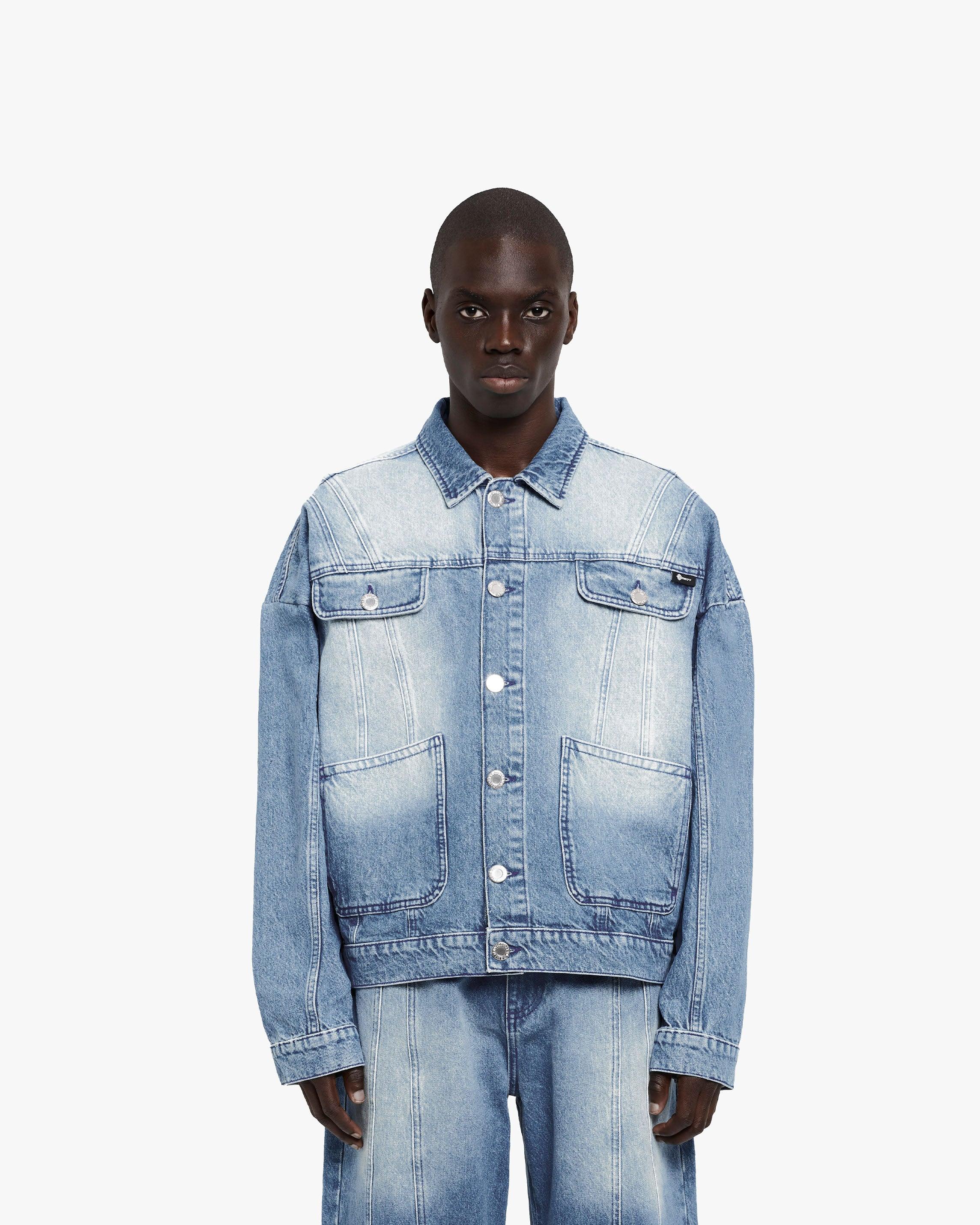 DENIM JACKET LIGHT BLUE - Image 4