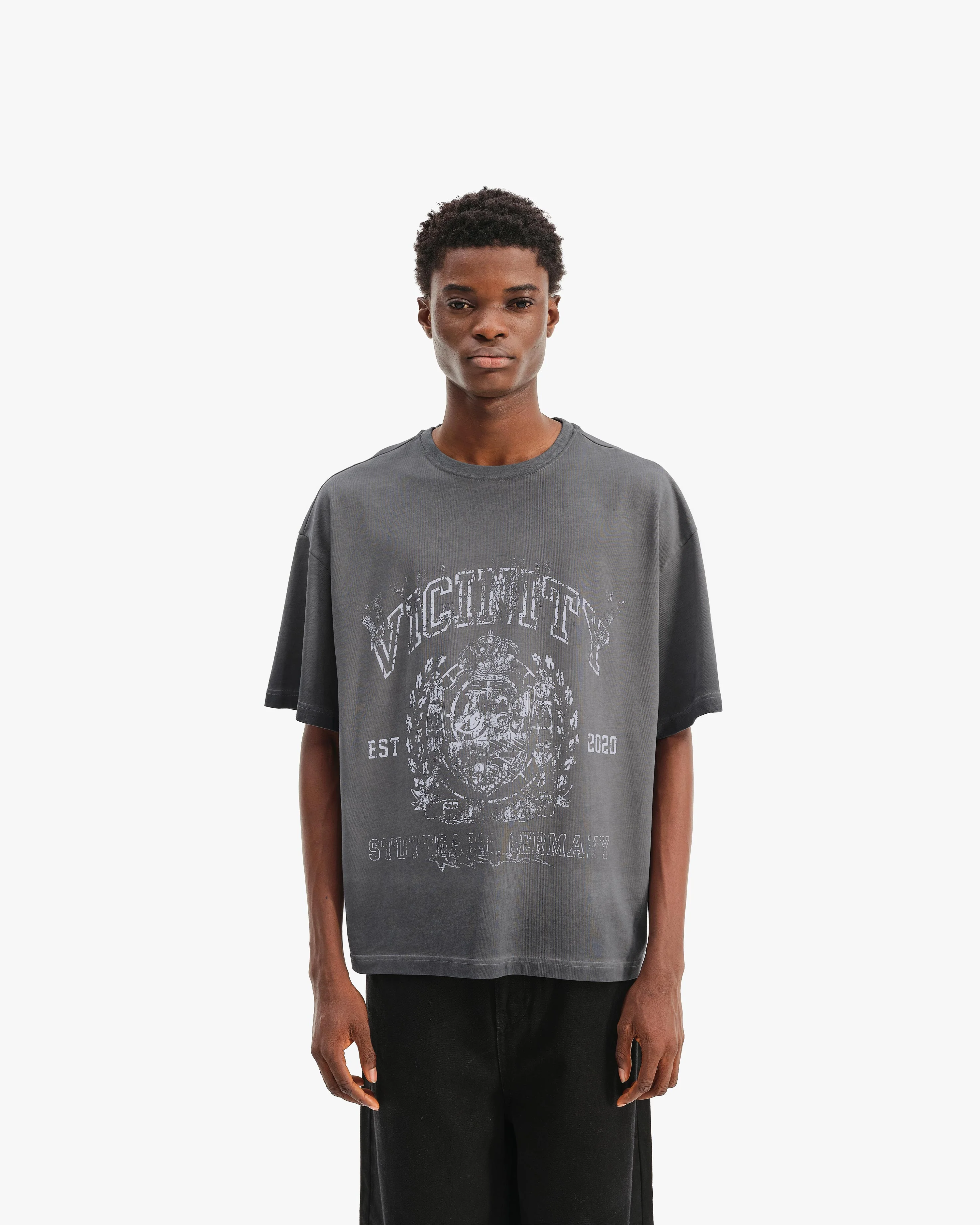 EMBLEM TEE ANTHRACITE - Image 3