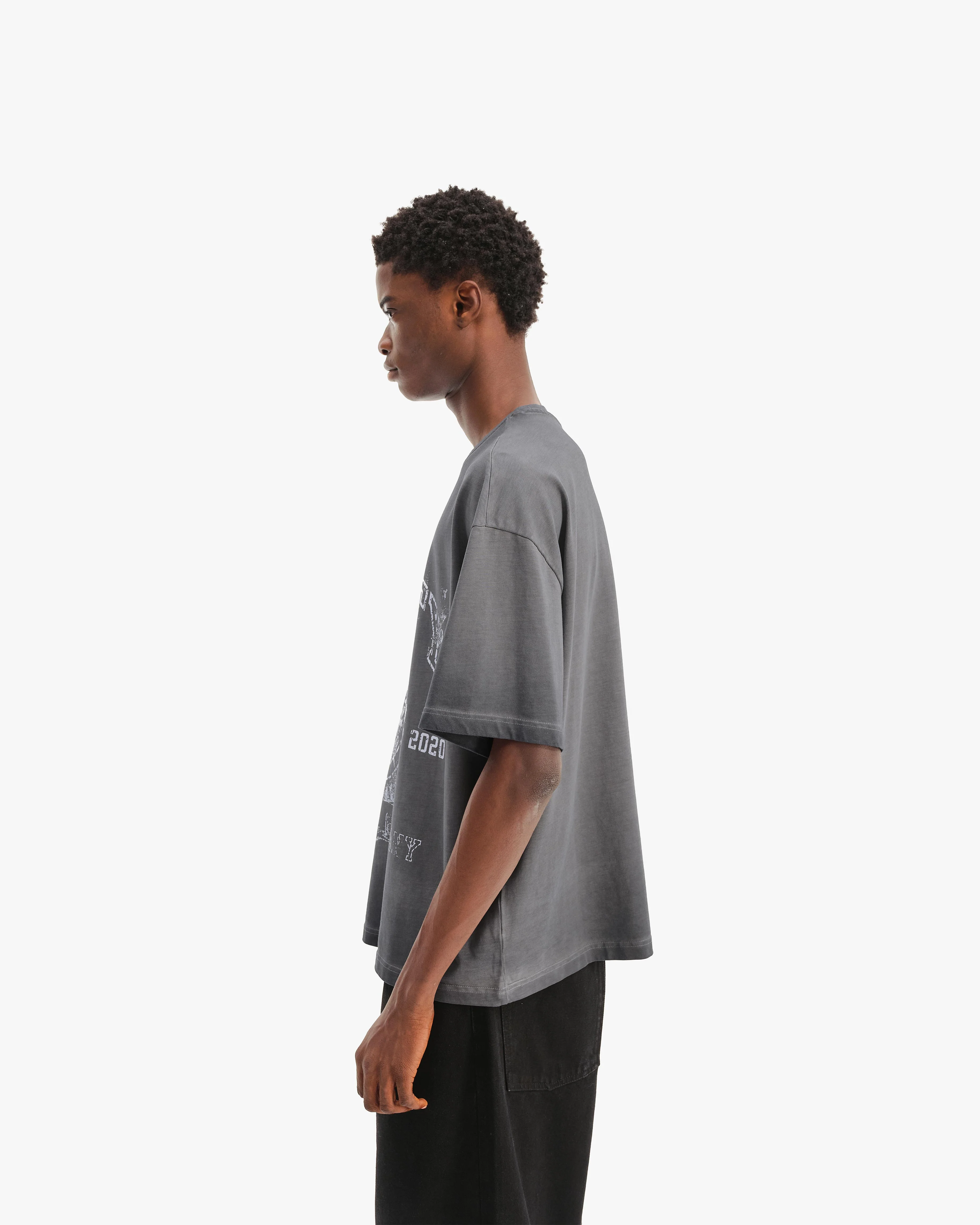 EMBLEM TEE ANTHRACITE - Image 5