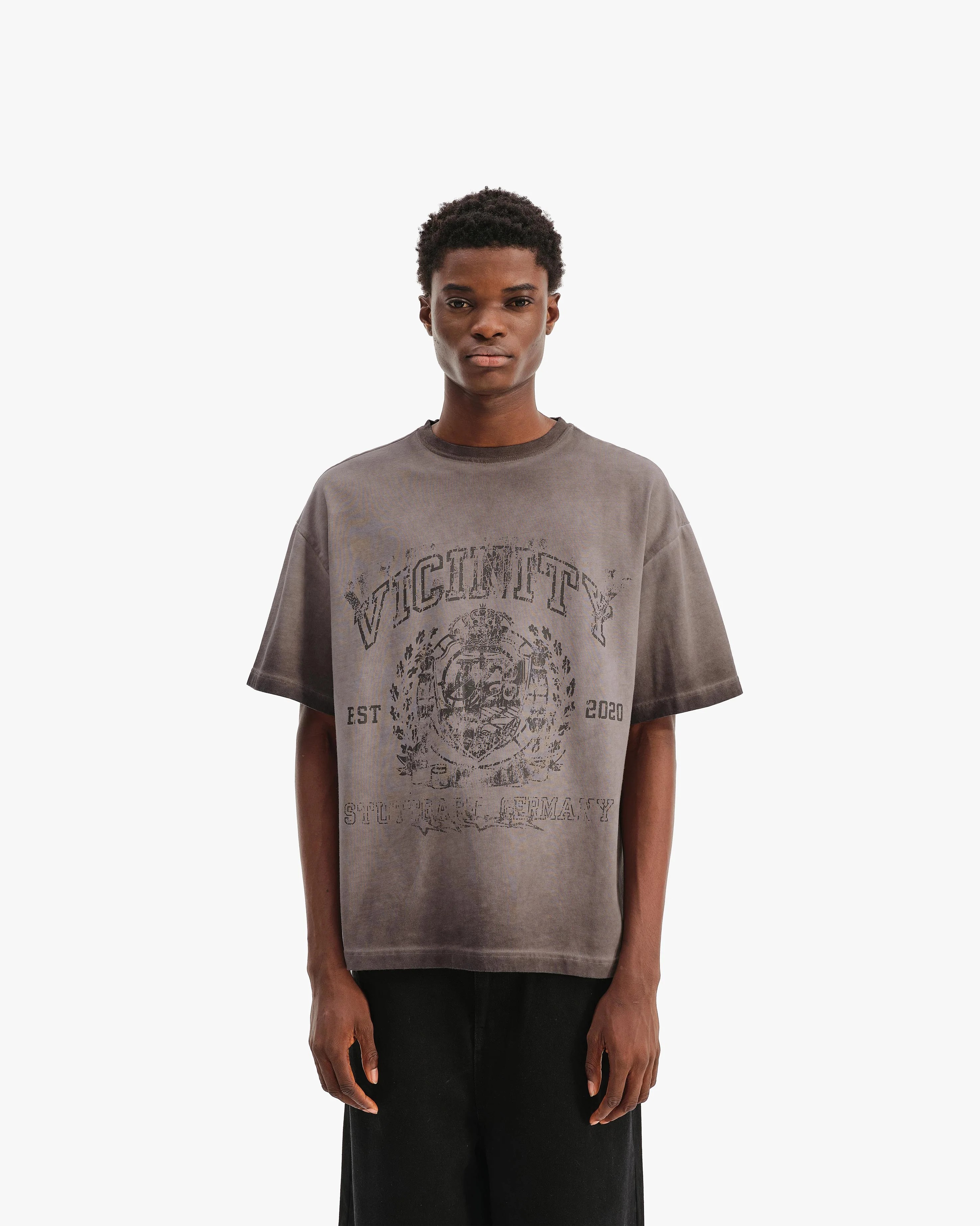 EMBLEM TEE BROWN - Image 3