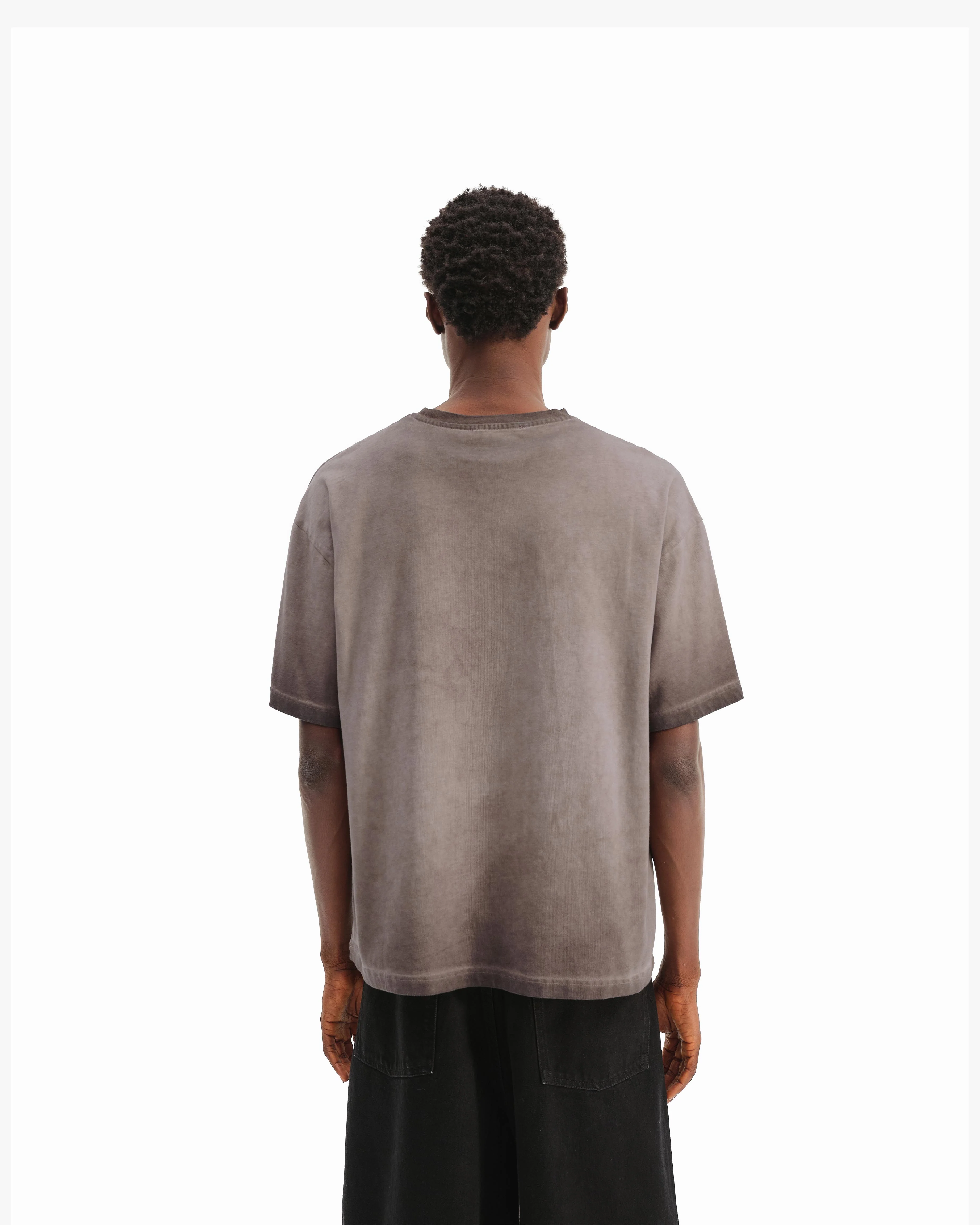 EMBLEM TEE BROWN - Image 6