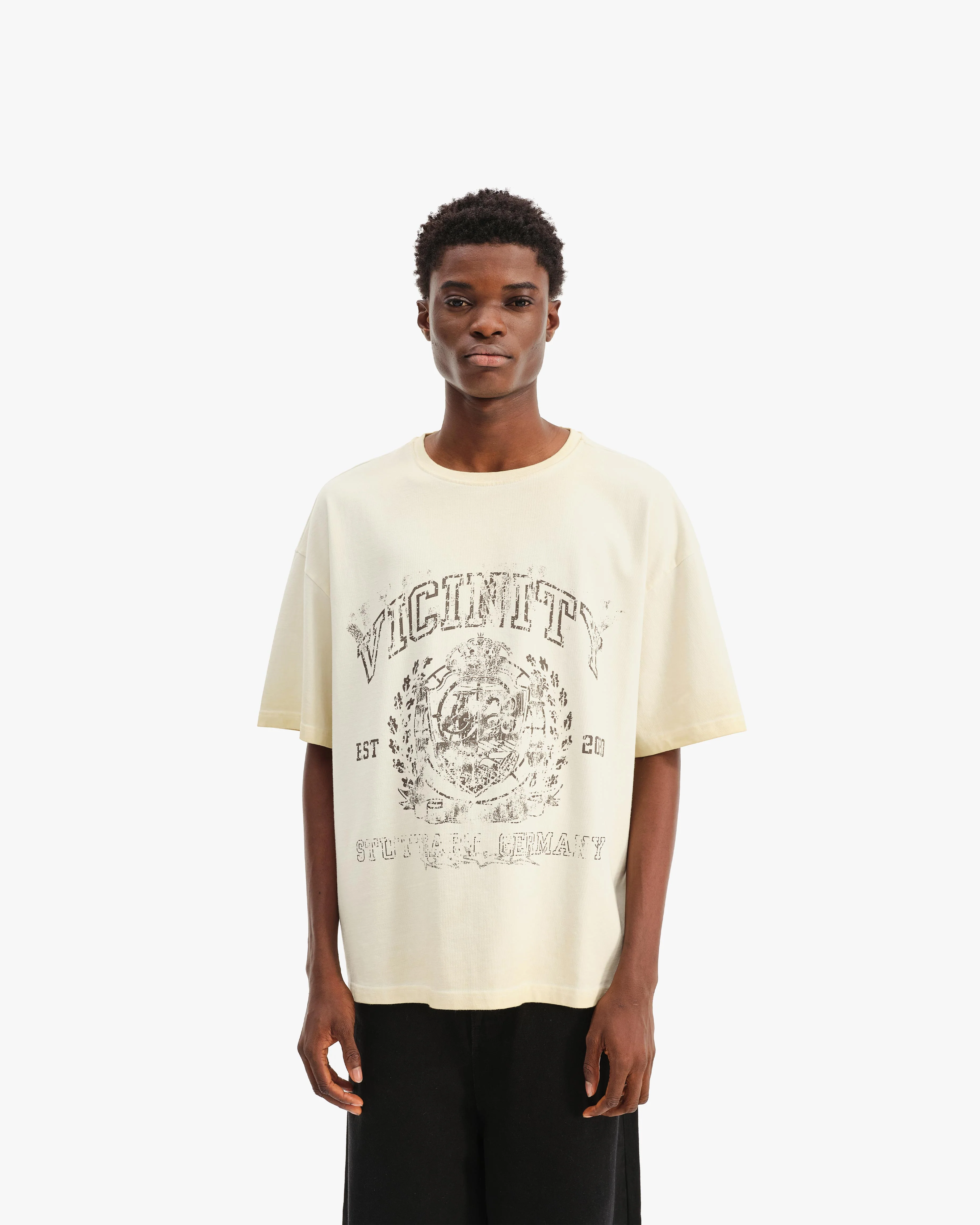 EMBLEM TEE CREAM - Image 3