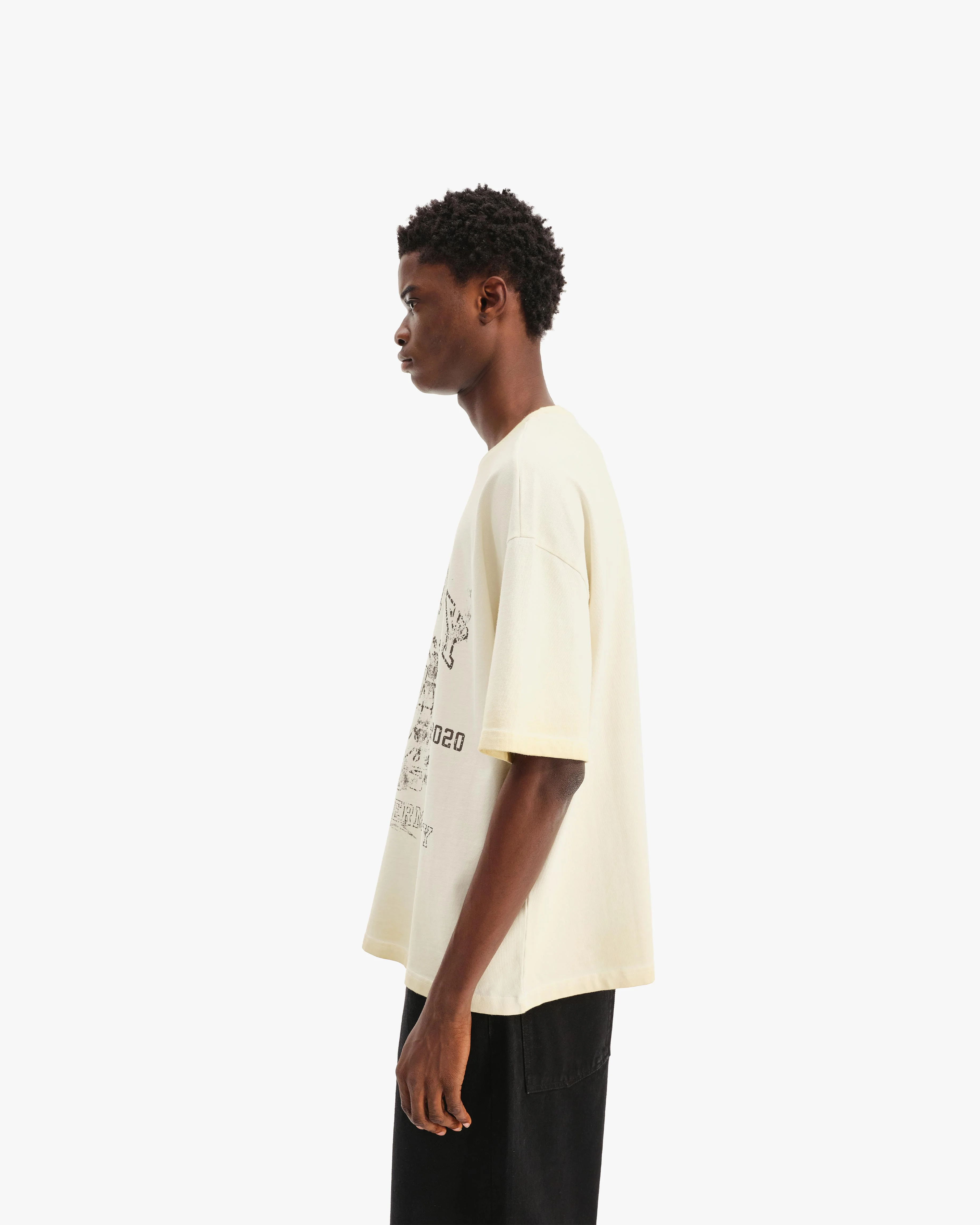 EMBLEM TEE CREAM - Image 5