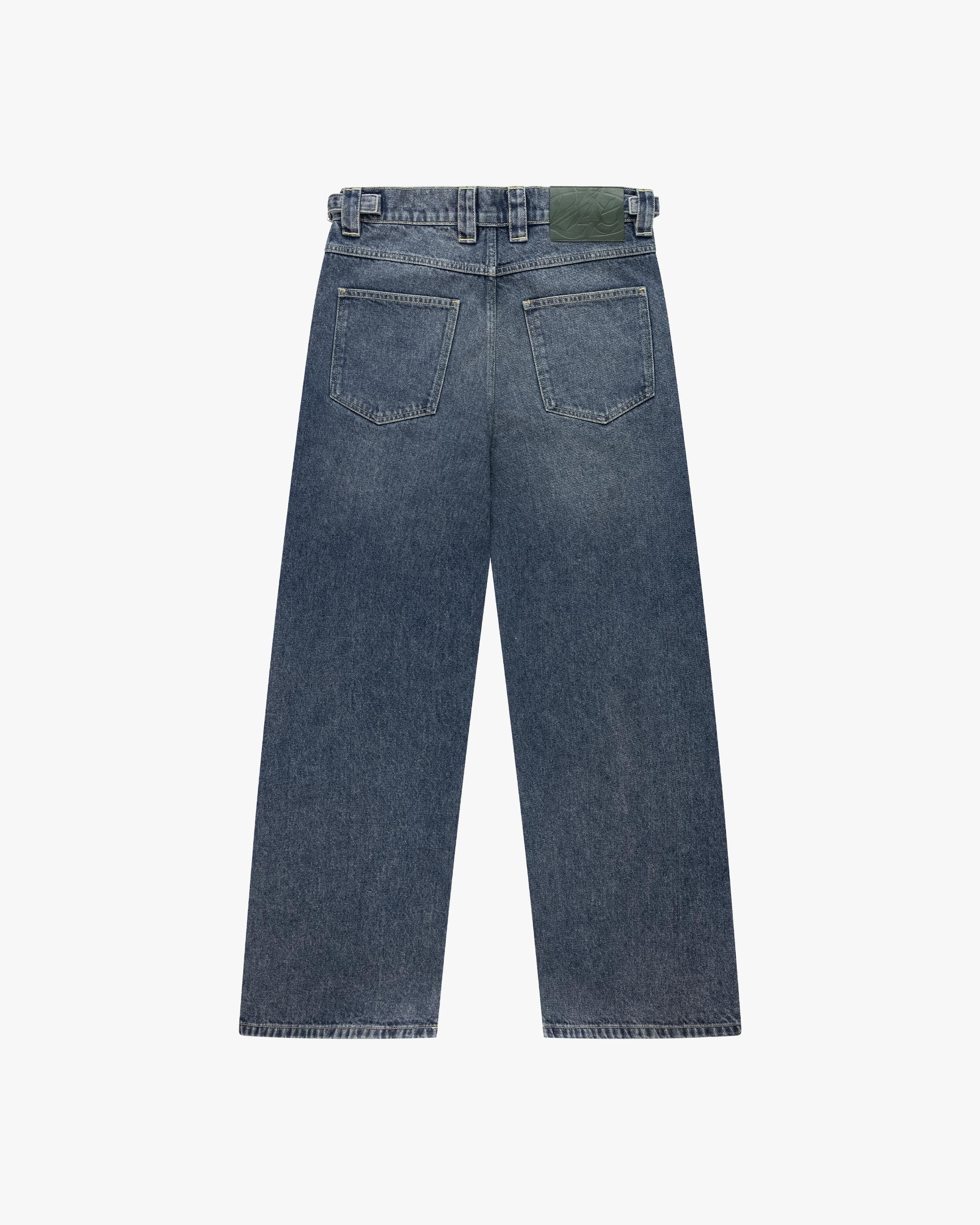 EMBOSSED SCRIPT LOGO DENIM BLUE - Image 3