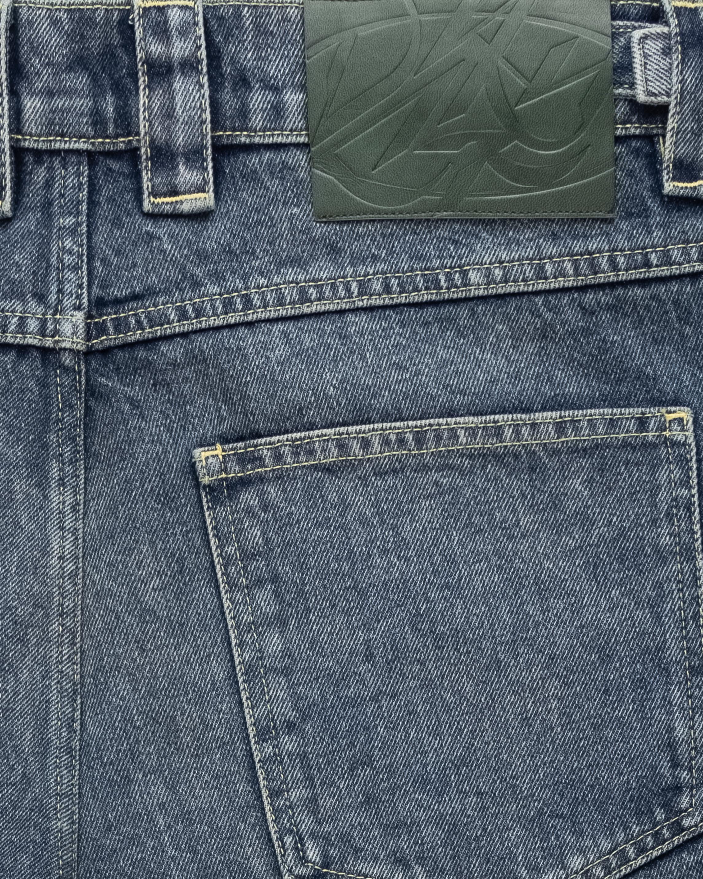 EMBOSSED SCRIPT LOGO DENIM BLUE - Image 5