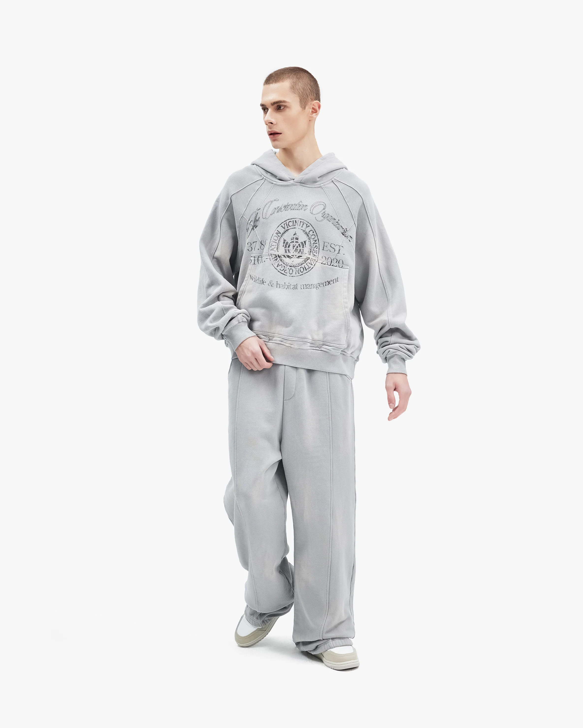 EXPLORER HOODIE GREY - Image 7