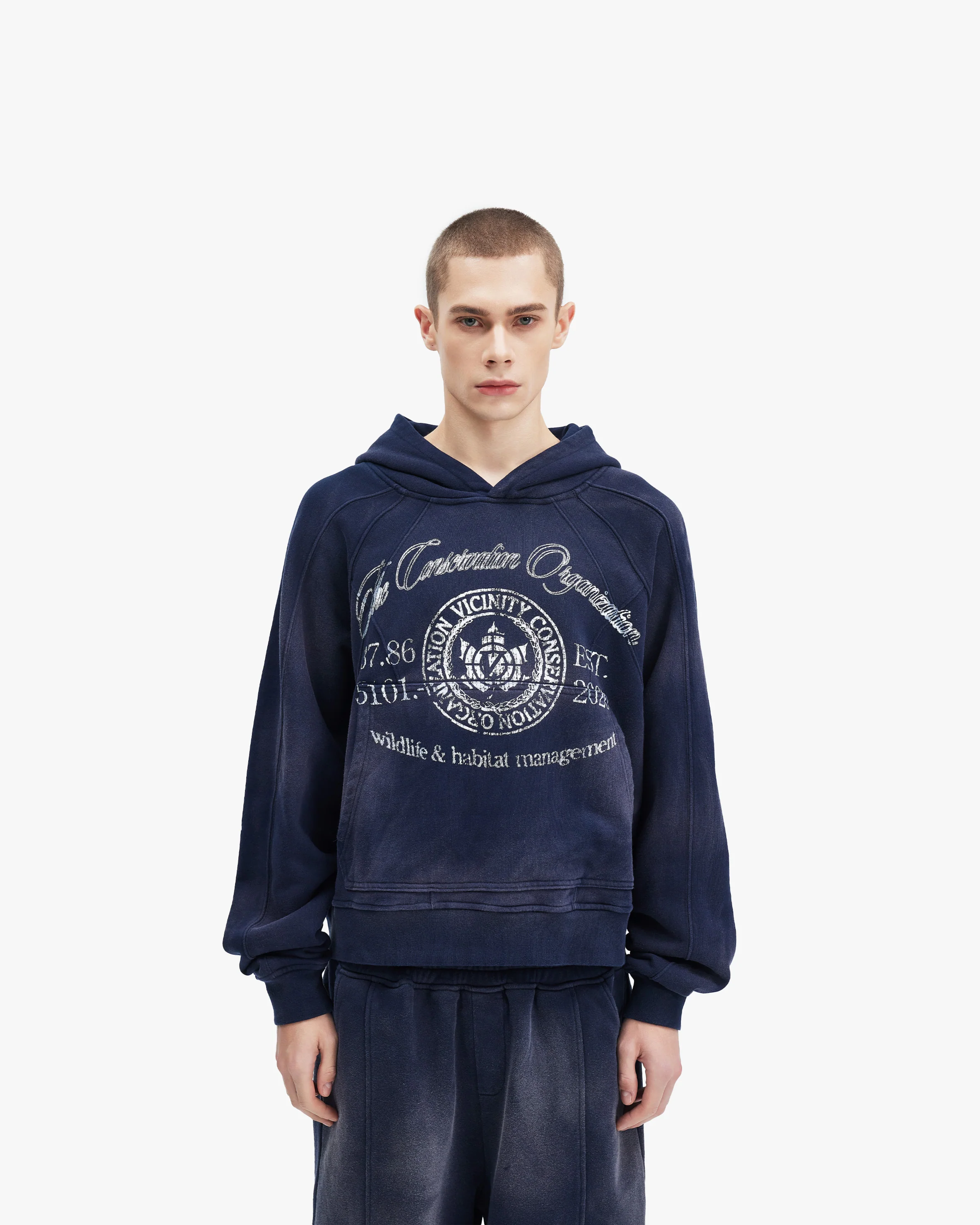 EXPLORER HOODIE NAVY - Image 2