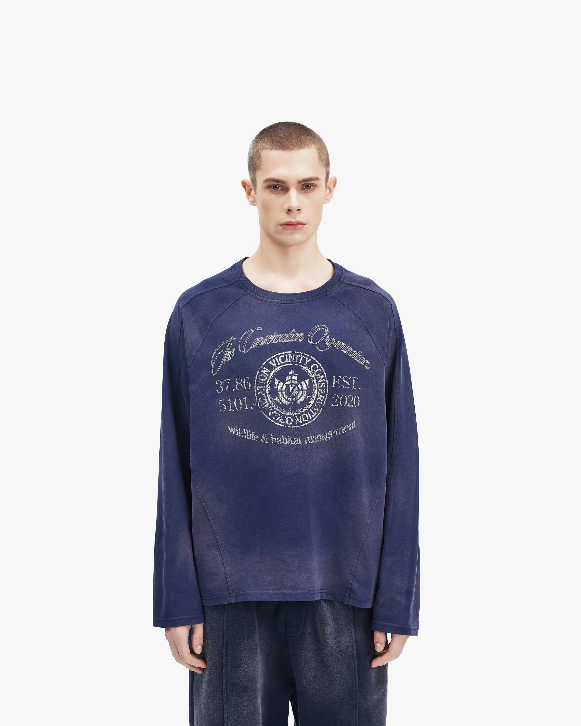 EXPLORER LONGSLEEVE NAVY - Image 2