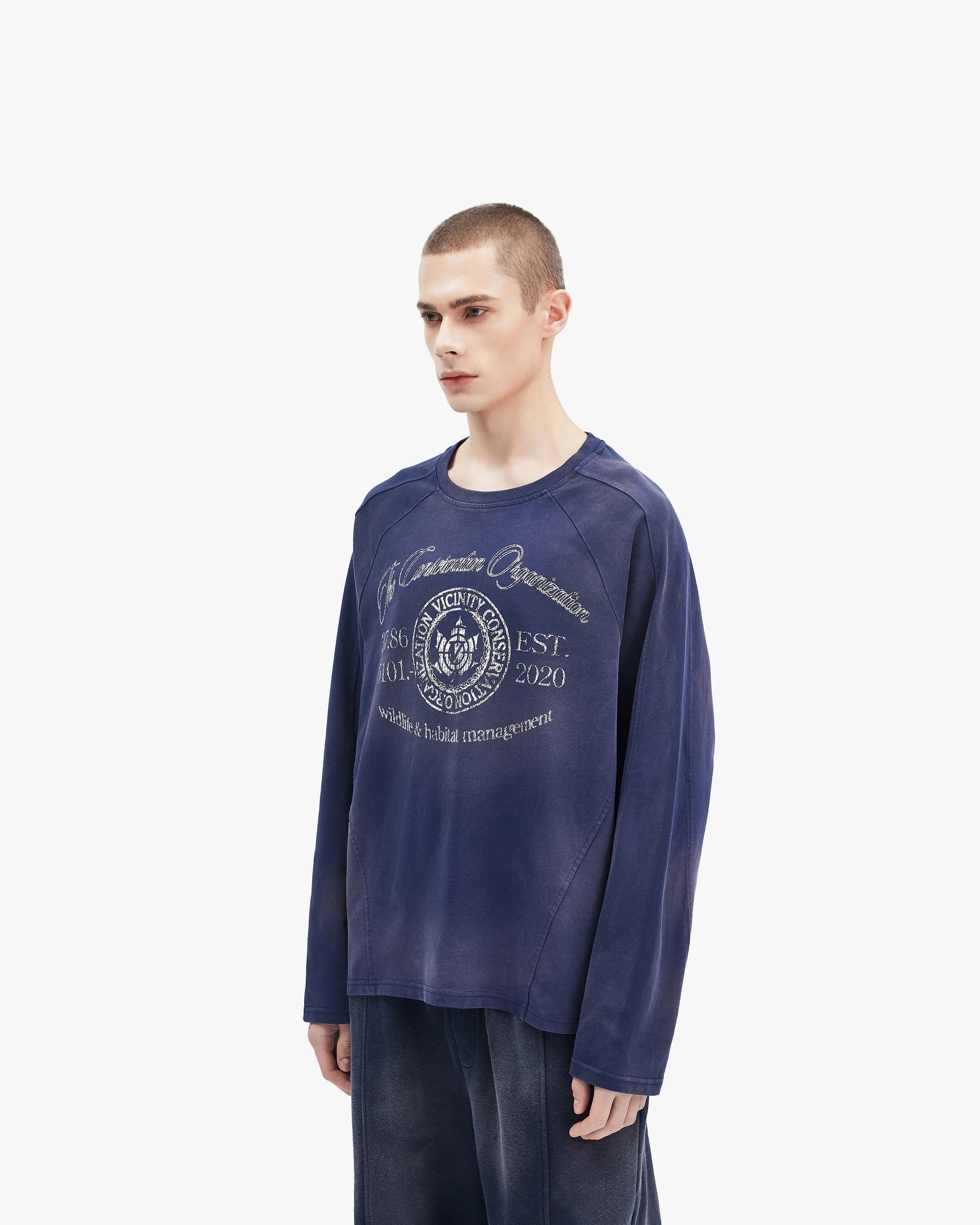 EXPLORER LONGSLEEVE NAVY - Image 4