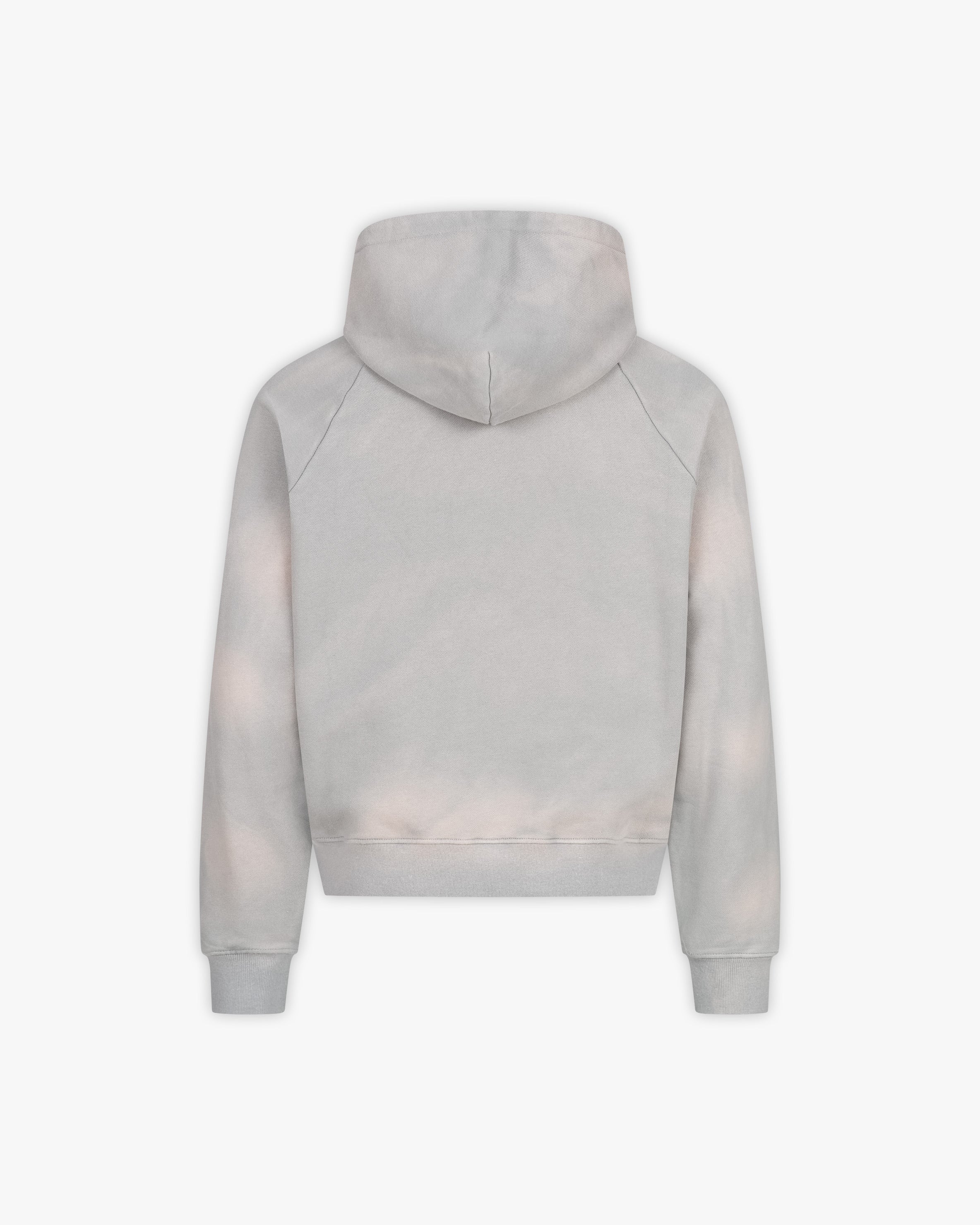 FADED WASH HOODIE GREY - Image 3