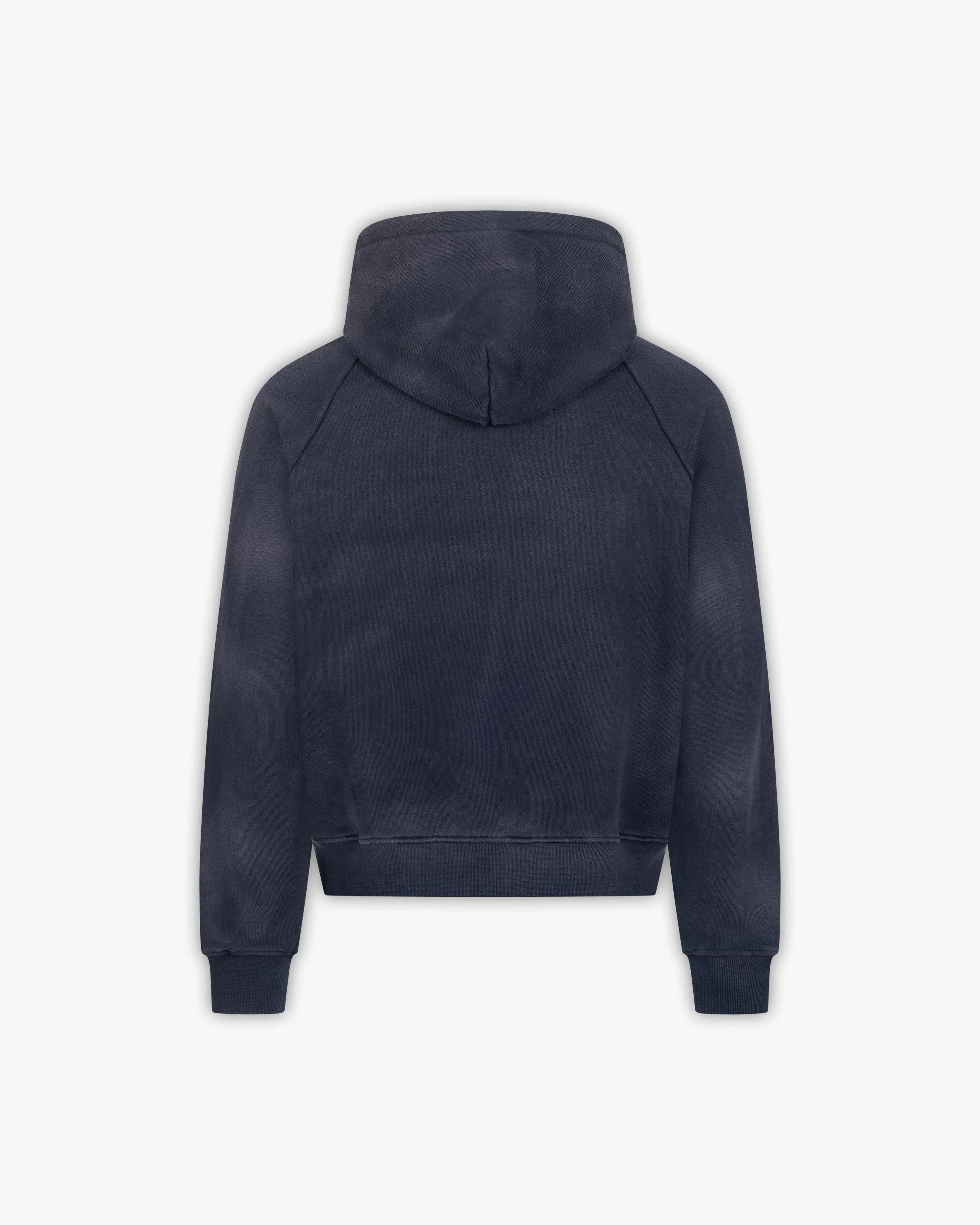 FADED WASH HOODIE NAVY - Image 3