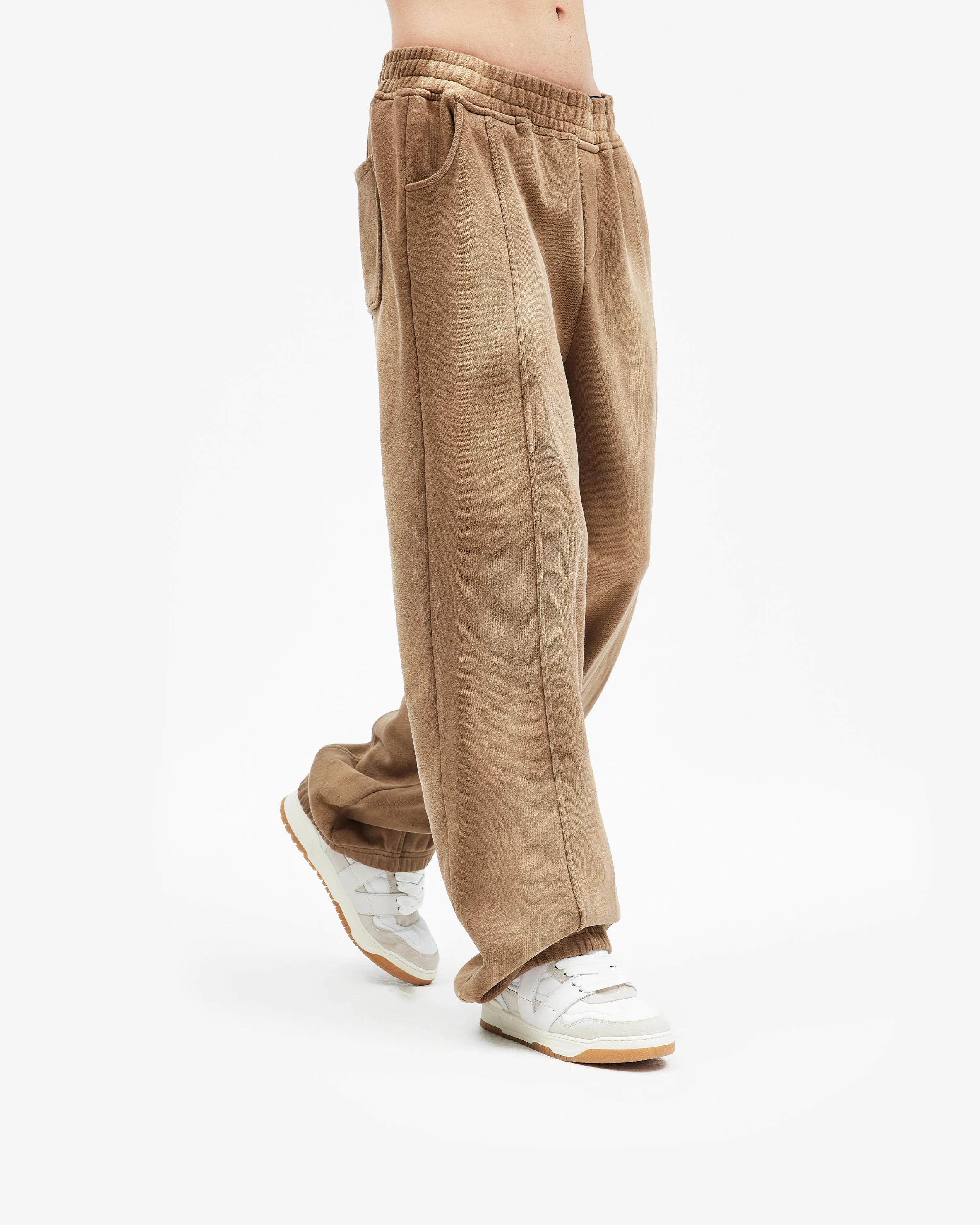FADED WASH JOGGER BEIGE - Image 8