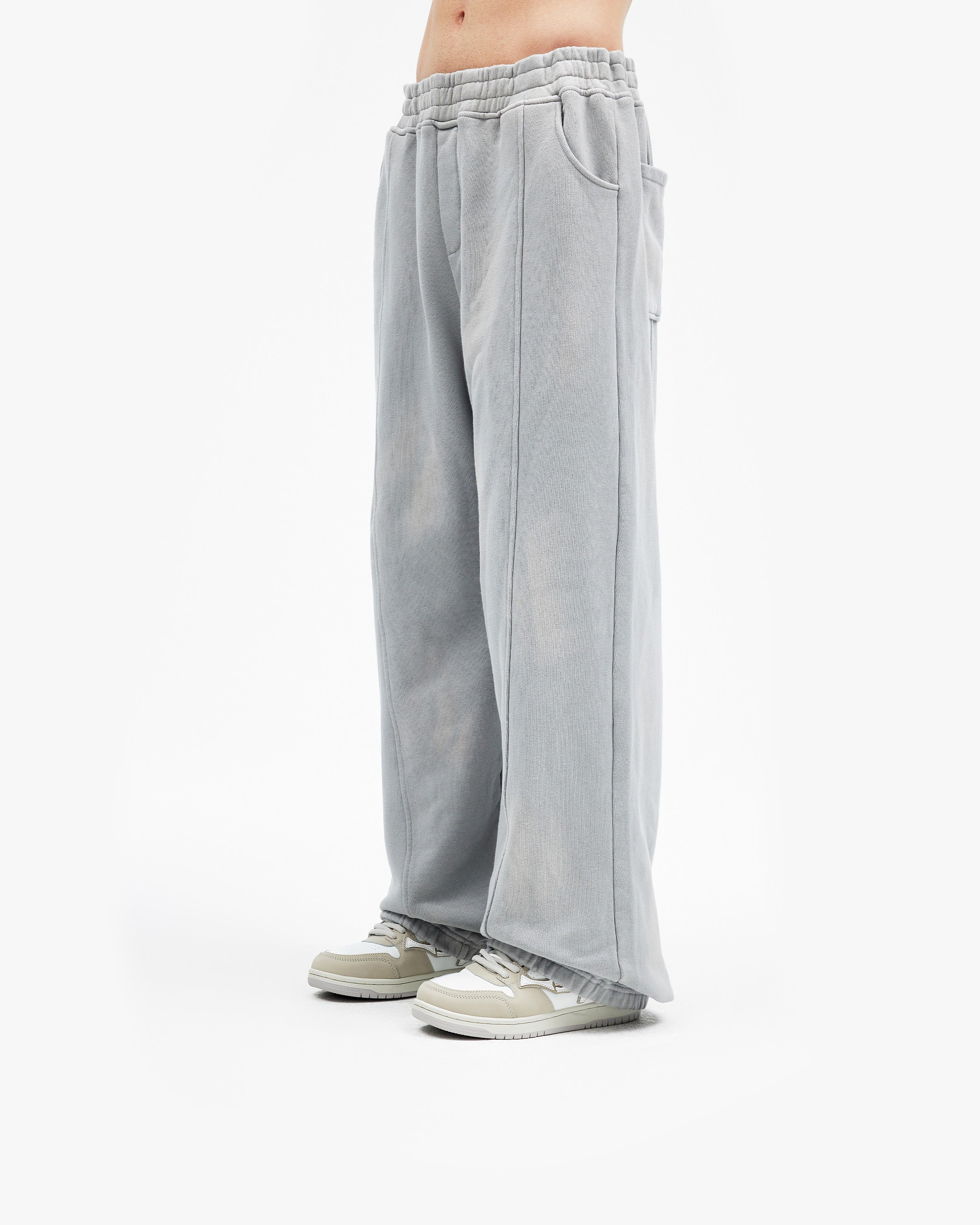 FADED WASH JOGGER GREY - Image 4