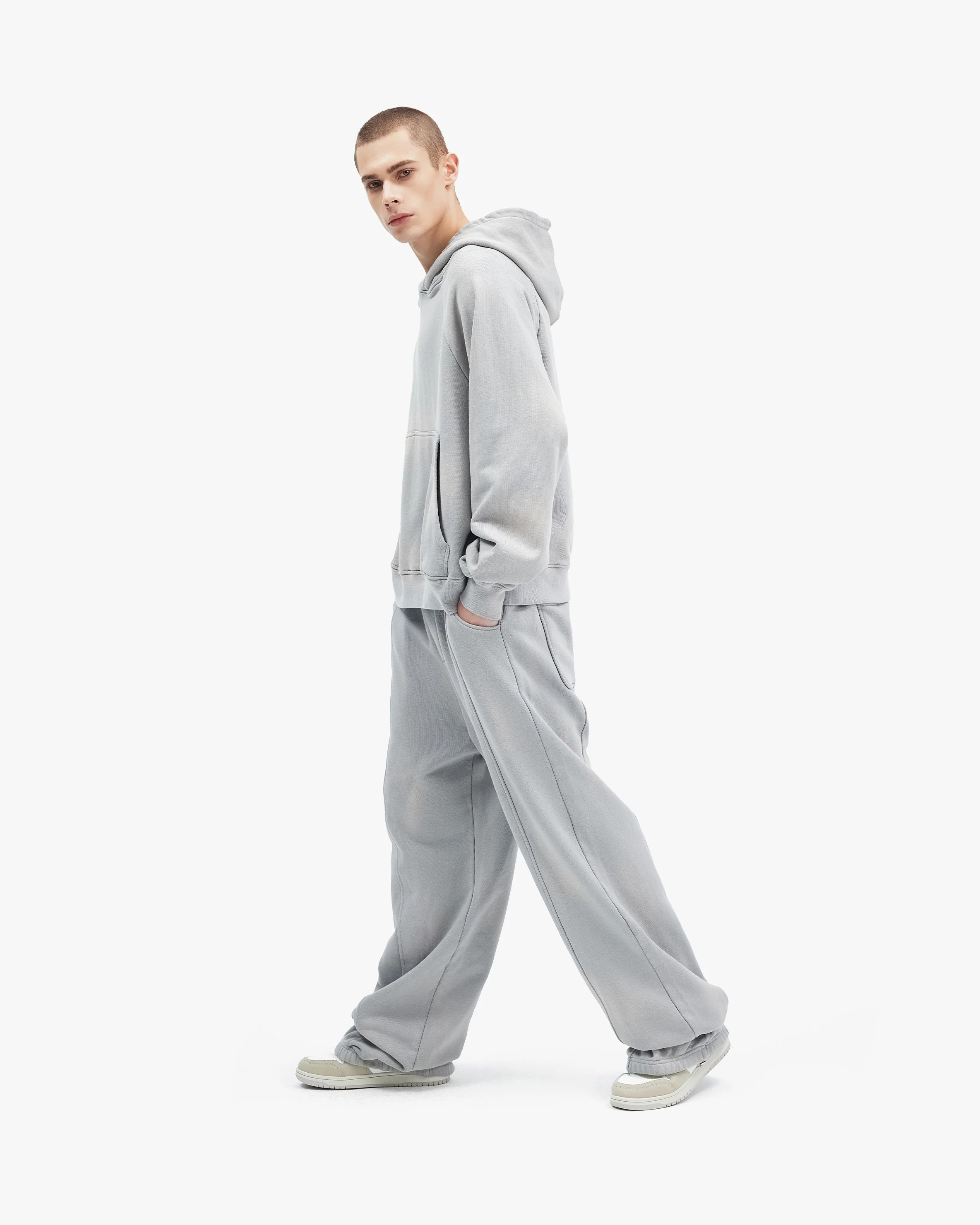 FADED WASH JOGGER GREY - Image 7