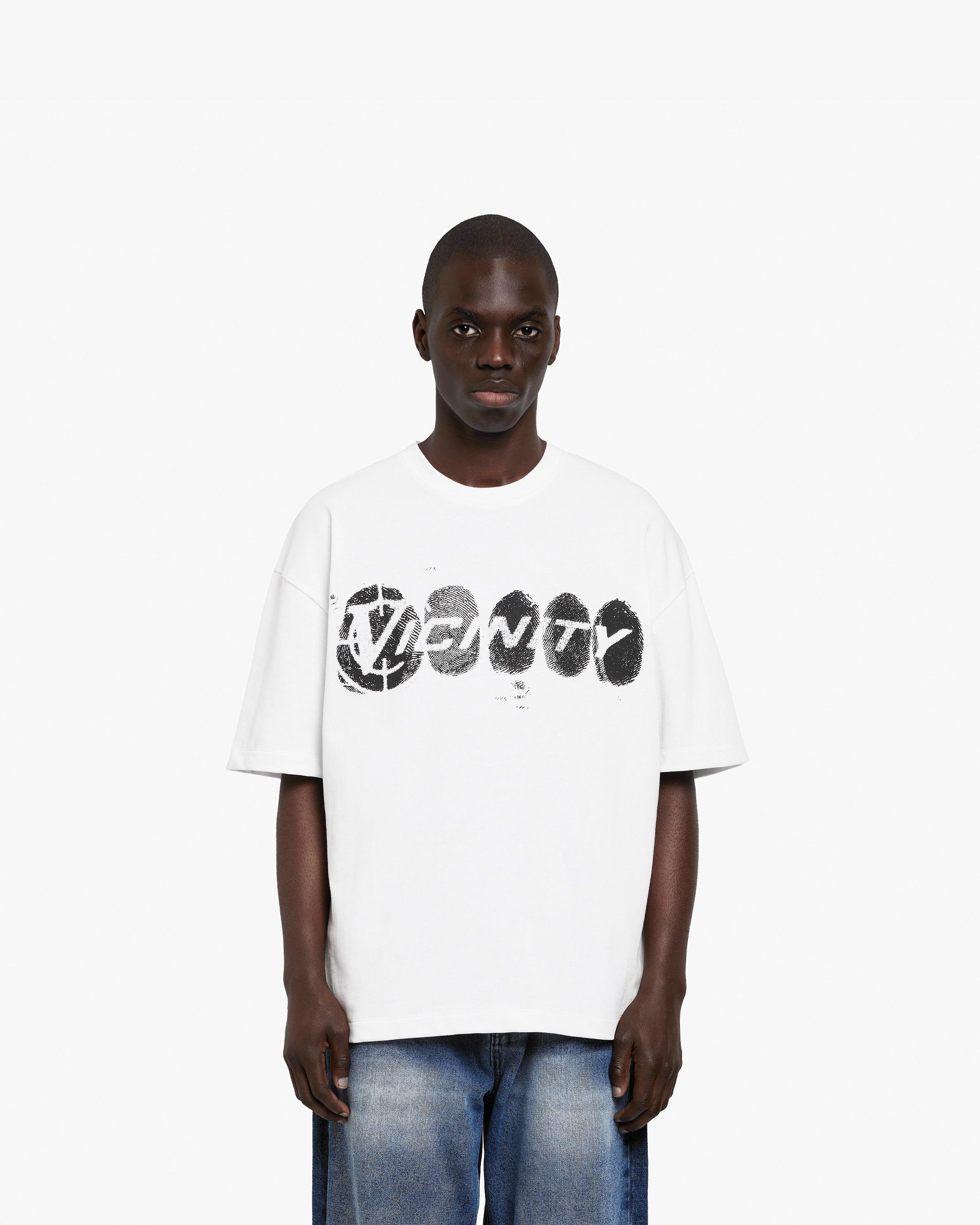 FINGERPRINT TEE WHITE - Image 2