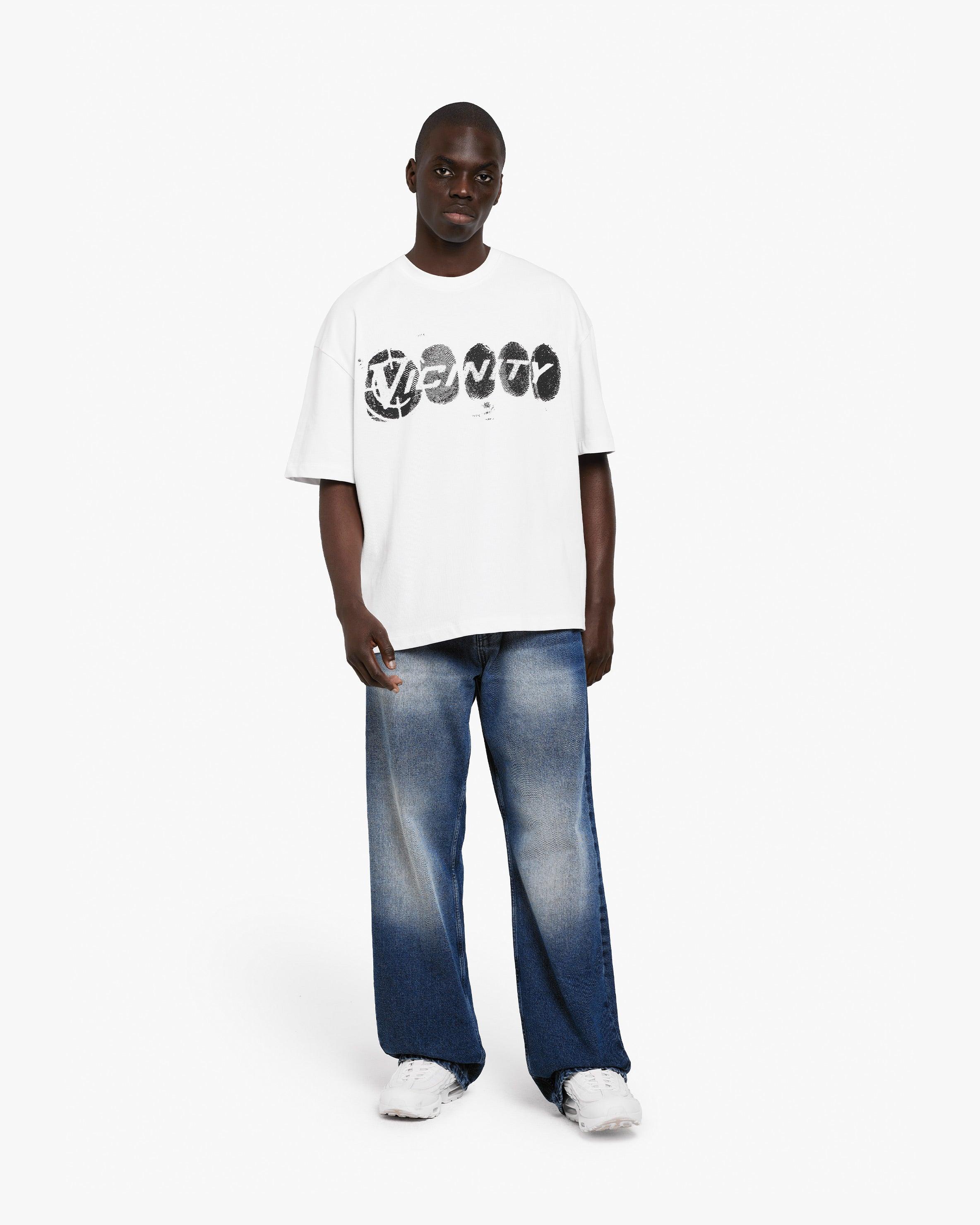 FINGERPRINT TEE WHITE - Image 8