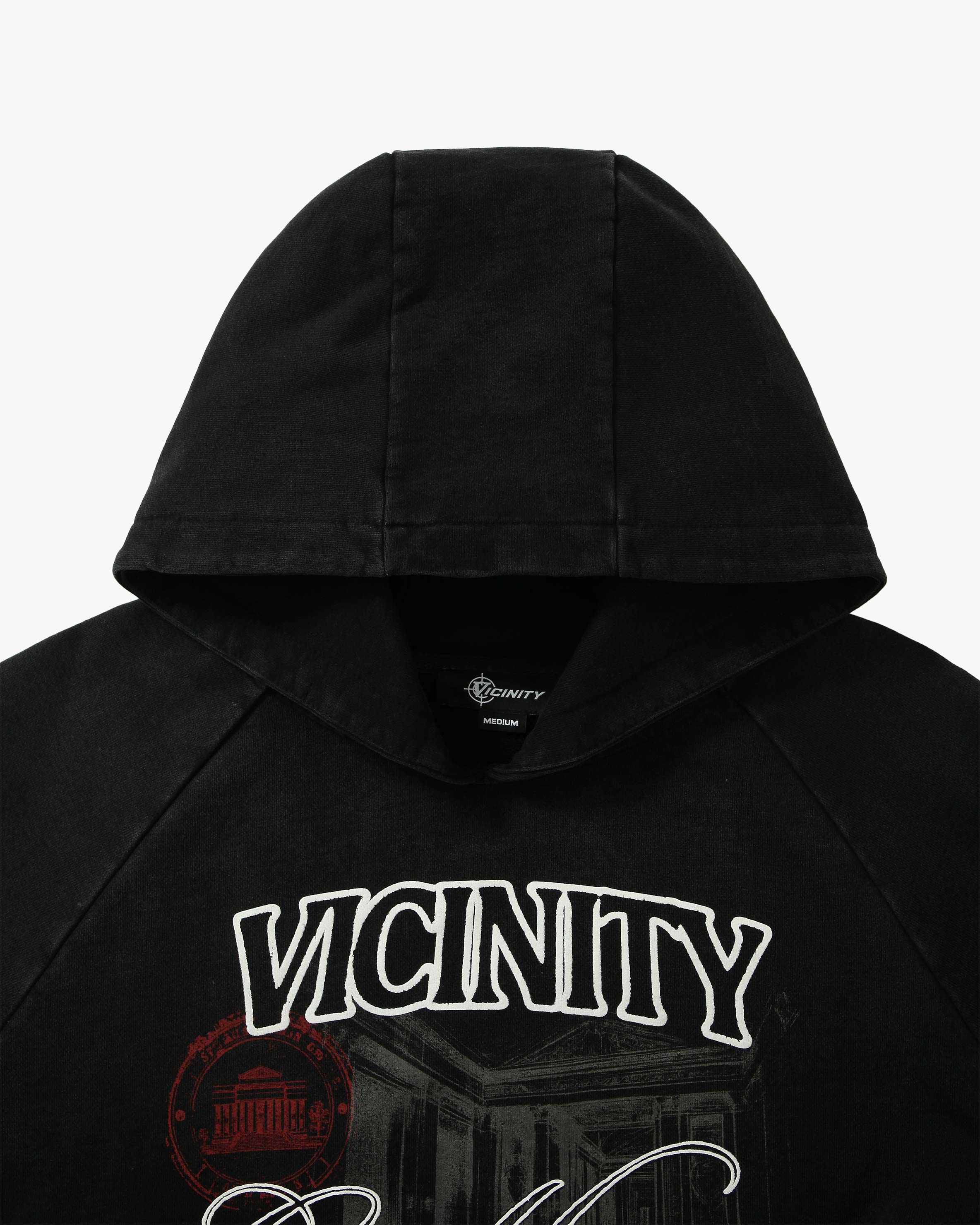 GALLERY HOODIE WASHED BLACK - Image 9