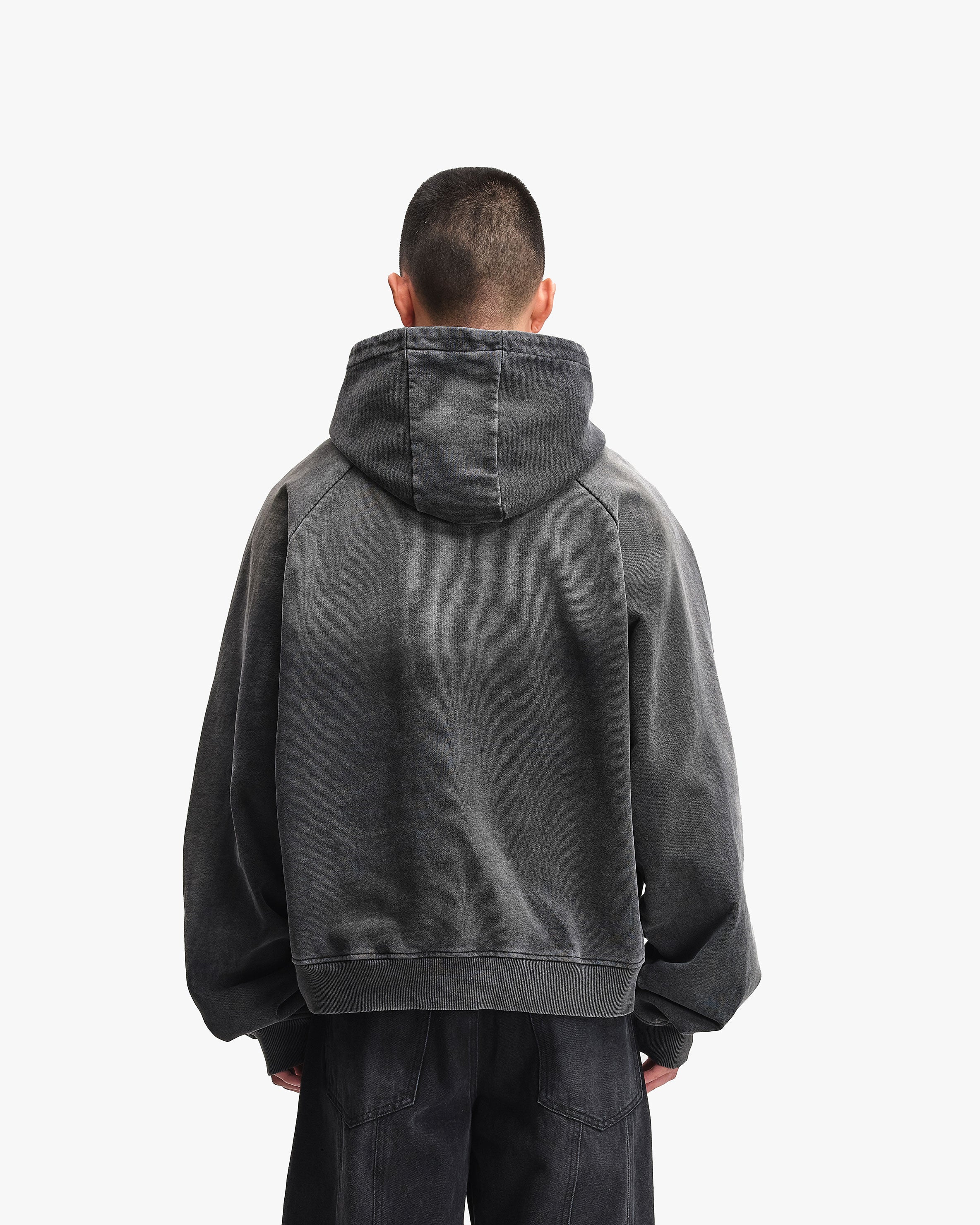 GALLERY HOODIE WASHED GREY - Image 8