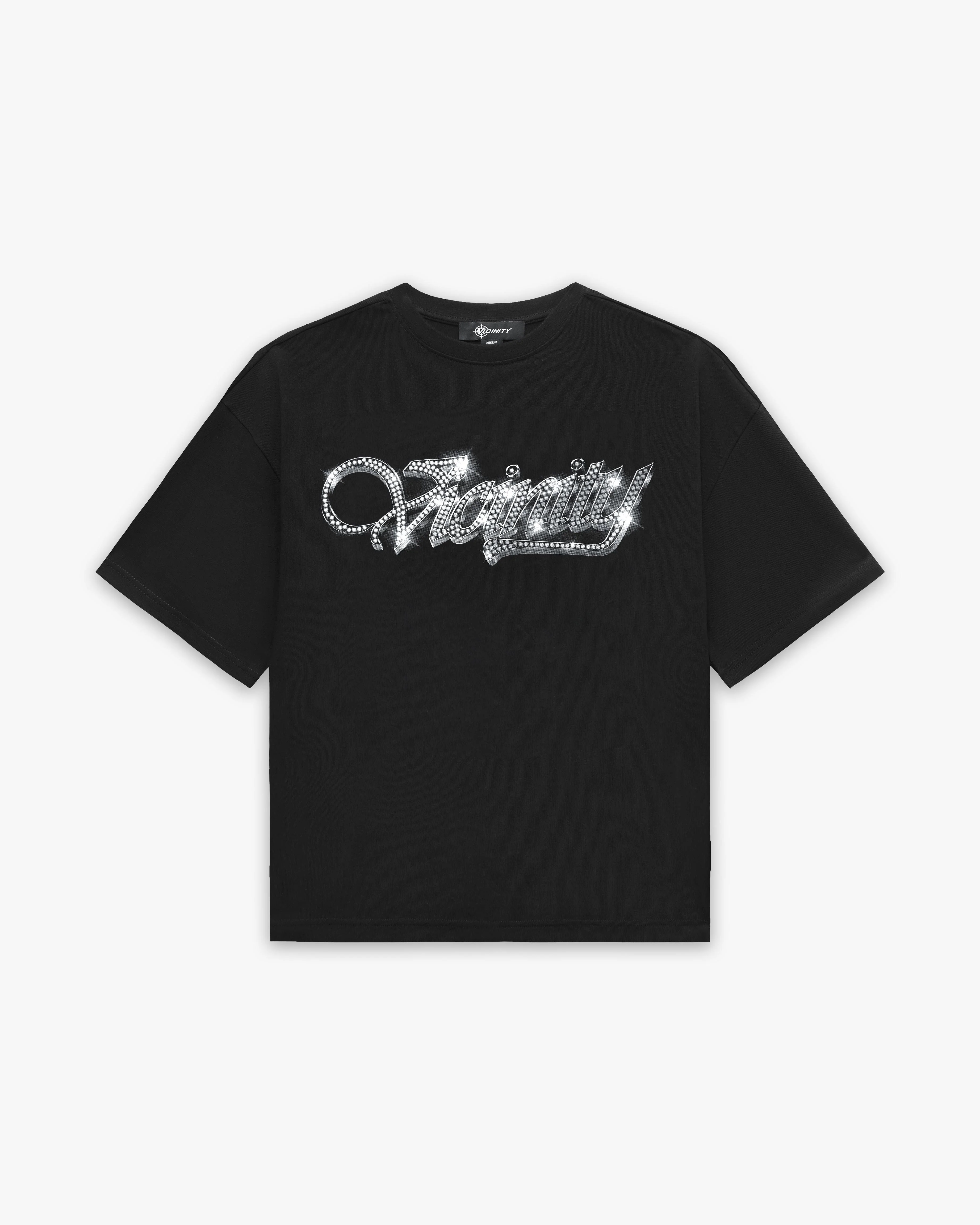GEMSTONE TEE BLACK