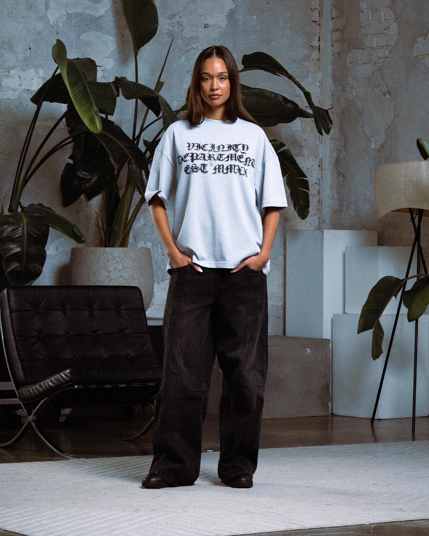 GOTH DEPT TEE GREY - Image 2